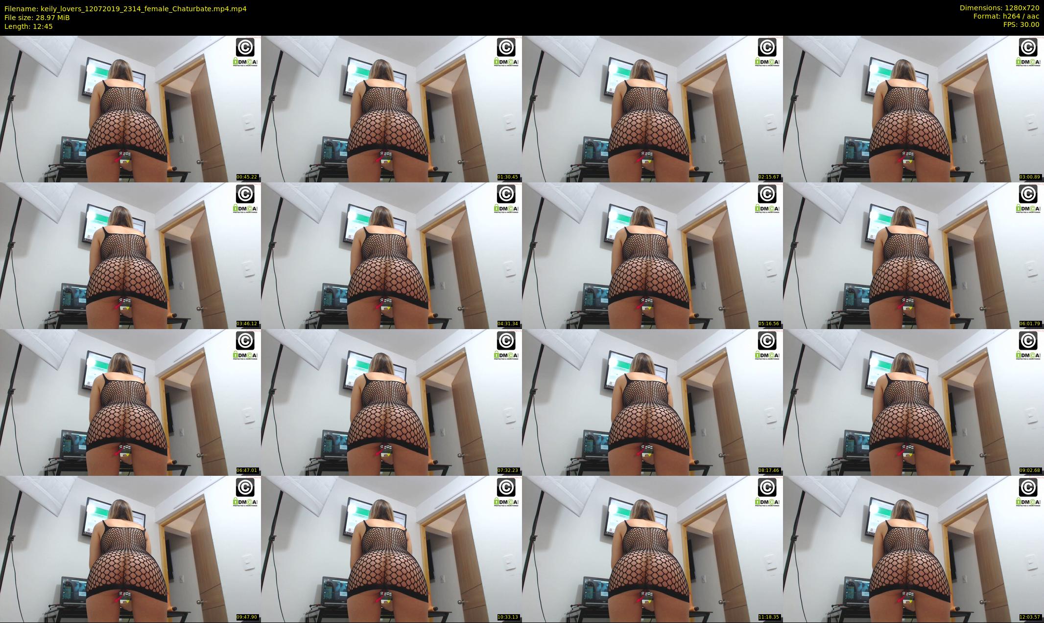 keily_lovers — 13 minute Chaturbate female cam show recording, 720p, Jul 12, 2019