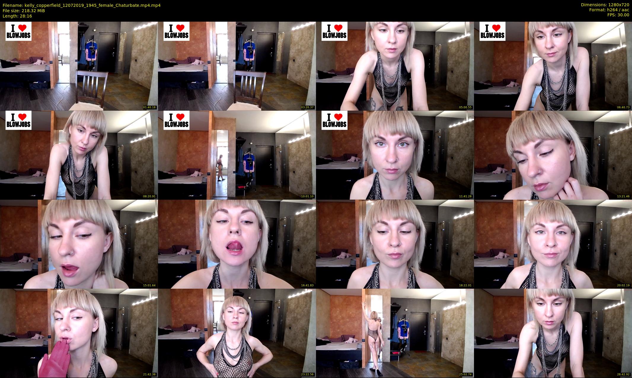 kelly_copperfield — 29 minute Chaturbate female cam show recording, 720p, Jul 12, 2019