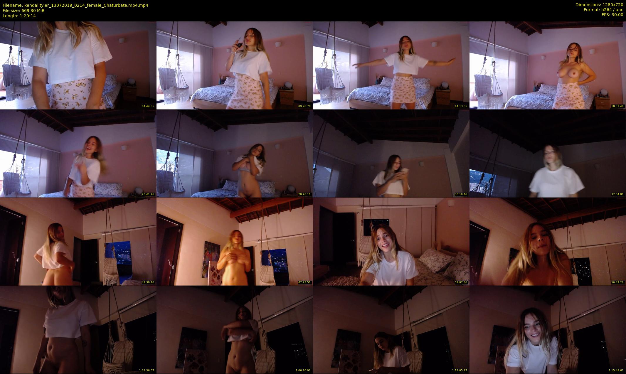 kendalltyler — 81 minute Chaturbate female cam show recording, 720p, Jul 13, 2019