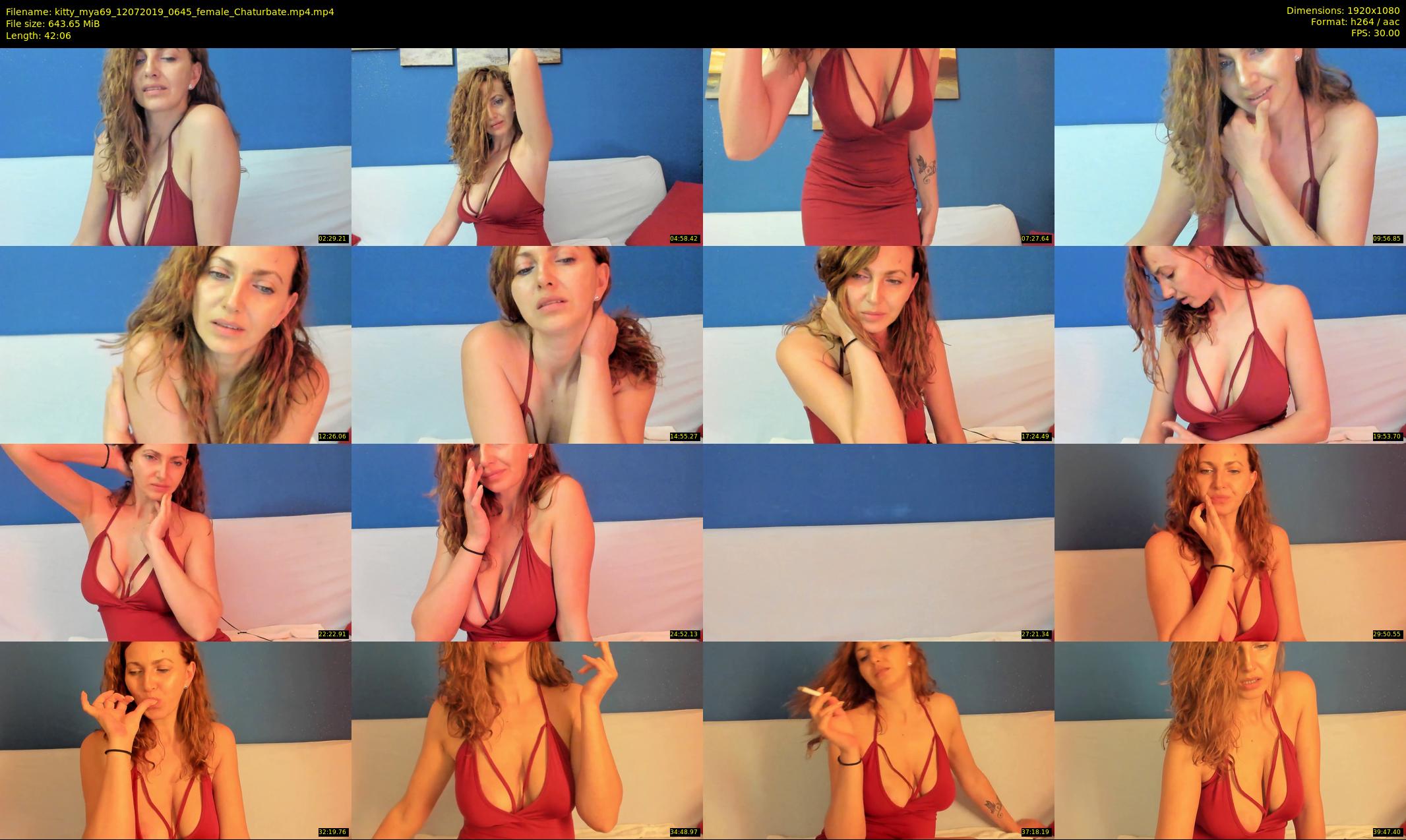 kitty_mya69 — 43 minute Chaturbate female cam show recording, 1080p, Jul 12, 2019