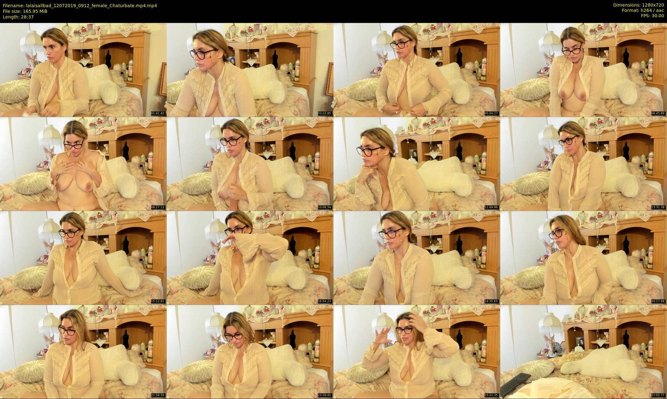 lalaisallbad — 29 minute Chaturbate female cam show recording, 720p, Jul 12, 2019