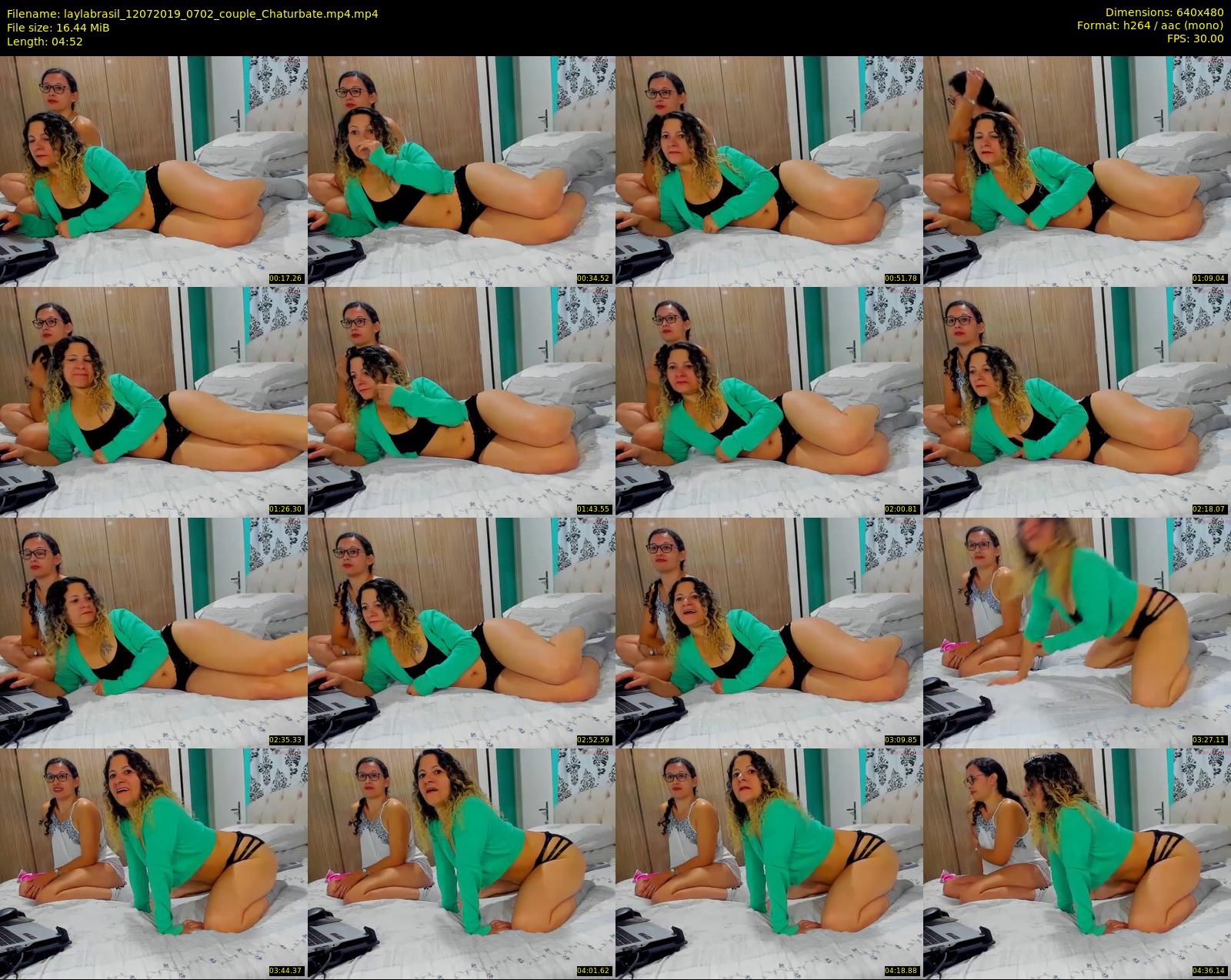 laylabrasil — 5 minute Chaturbate female cam show recording, 480p, Jul 12, 2019