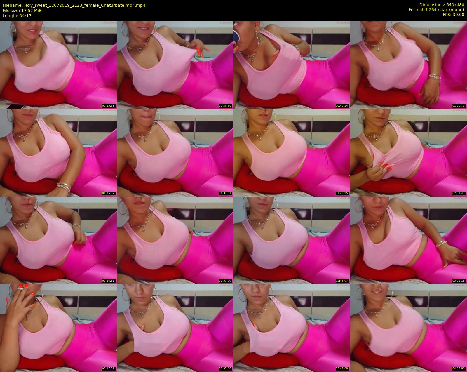 lexy_sweet — 5 minute Chaturbate female cam show recording, 480p, Jul 12, 2019