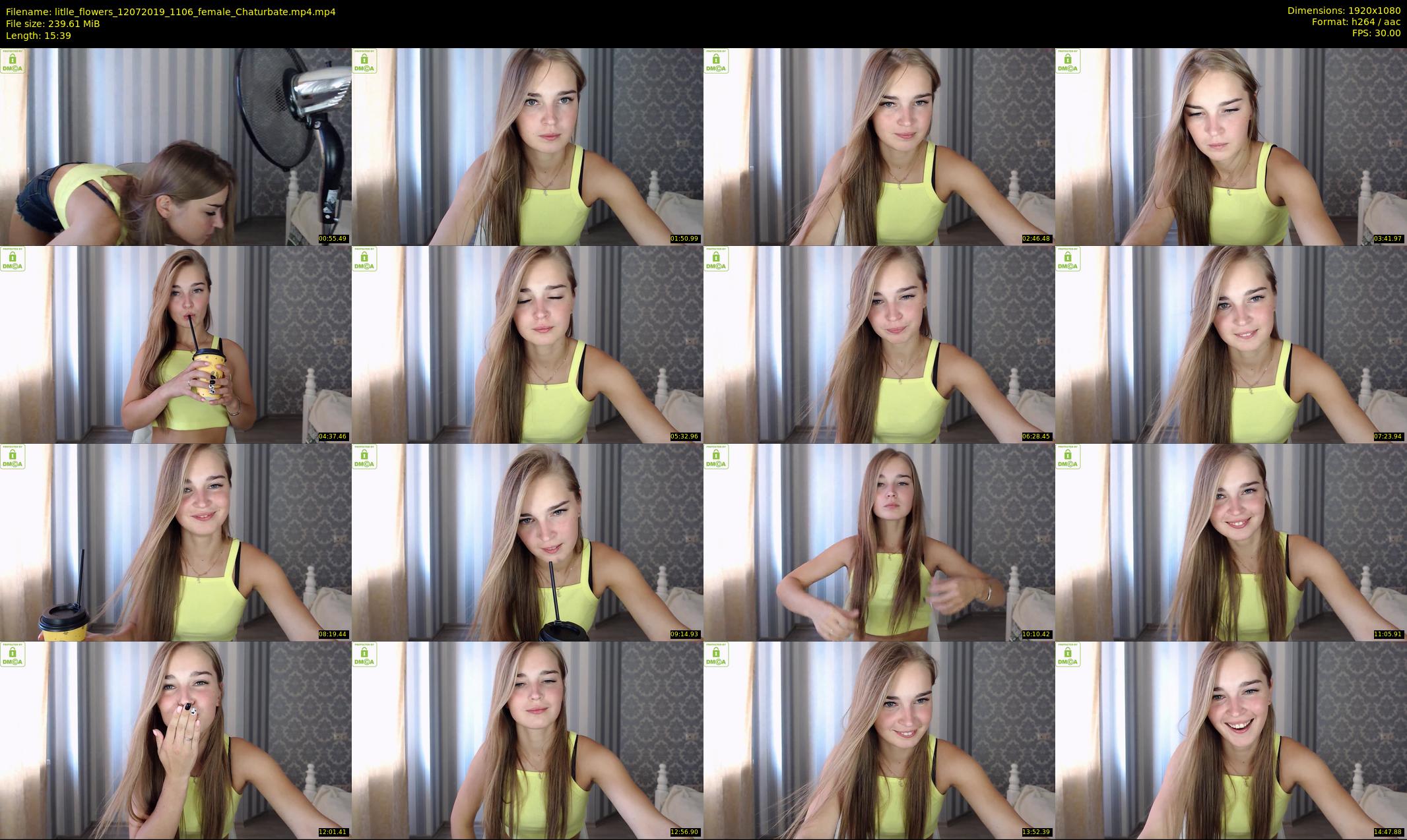 litlle_flowers — 16 minute Chaturbate female cam show recording, 1080p, Jul 12, 2019