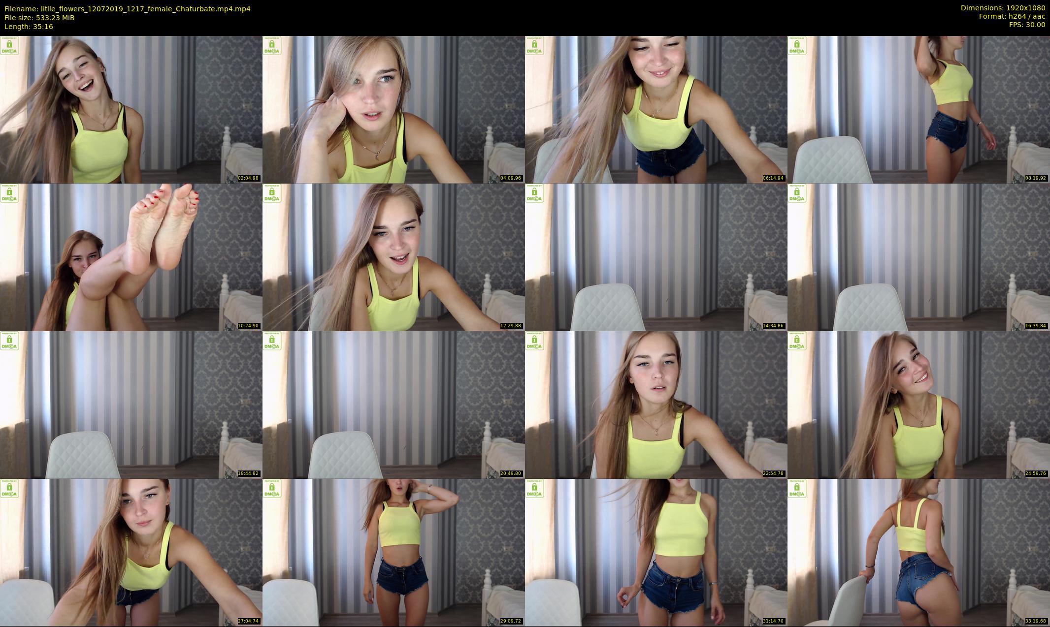 litlle_flowers — 36 minute Chaturbate female cam show recording, 1080p, Jul 12, 2019