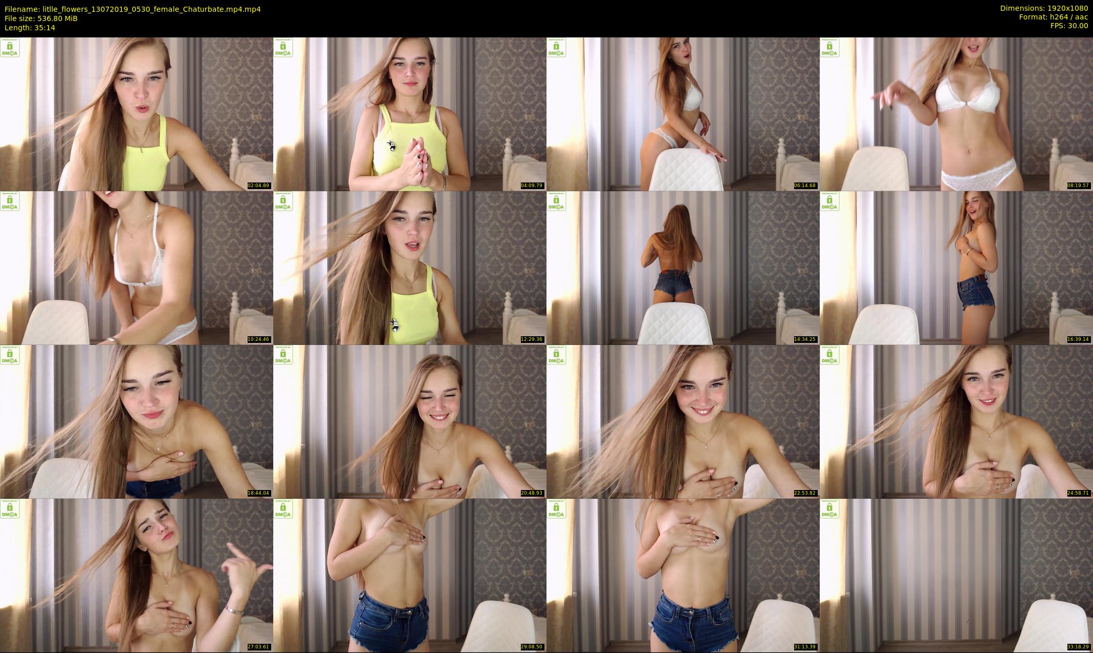 litlle_flowers — 36 minute Chaturbate female cam show recording, 1080p, Jul 13, 2019