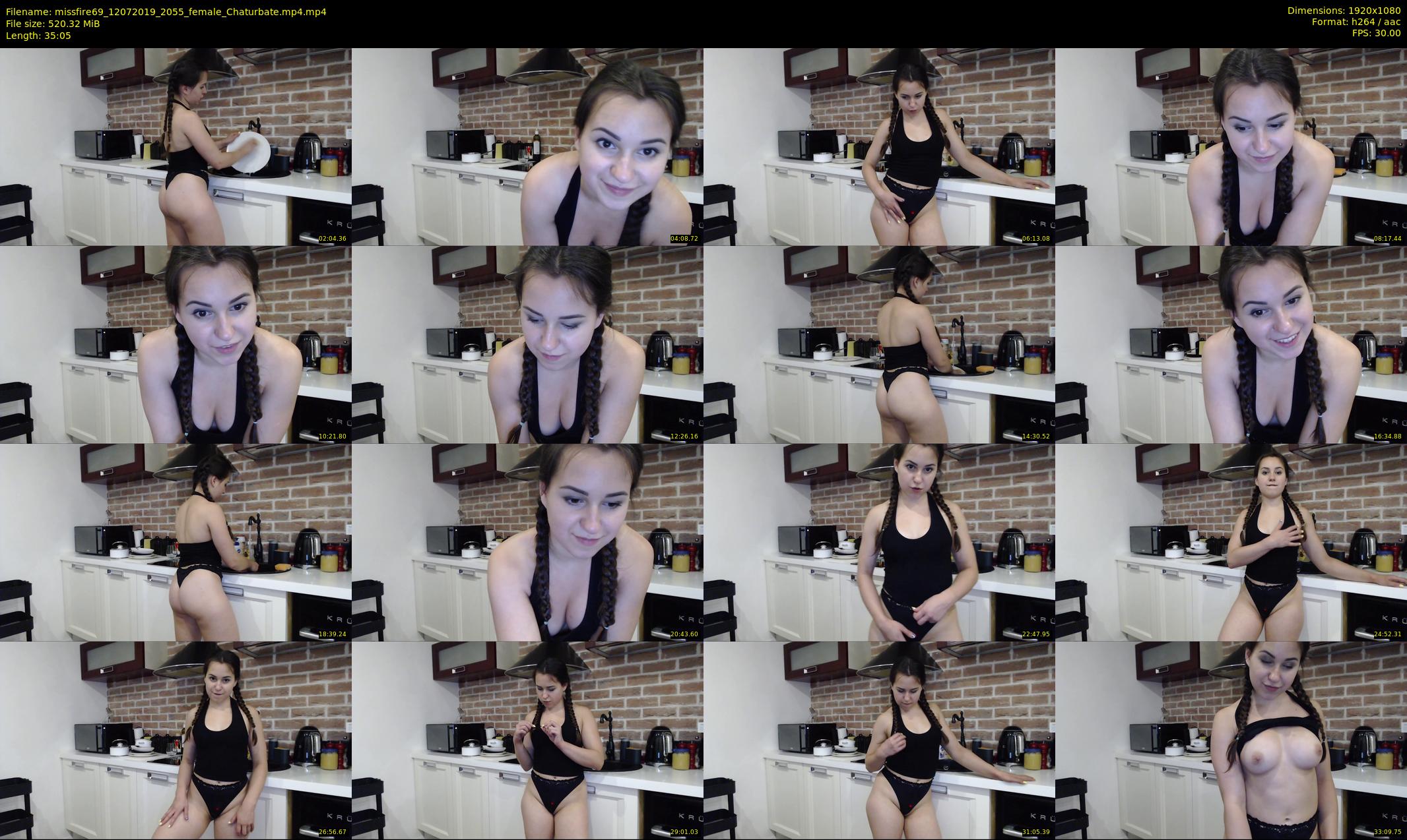 missfire69 — 36 minute Chaturbate female cam show recording, 1080p, Jul 12, 2019