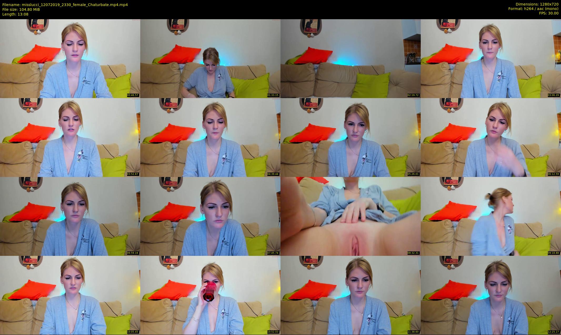 misslucci — 14 minute Chaturbate female cam show recording, 720p, Jul 12, 2019