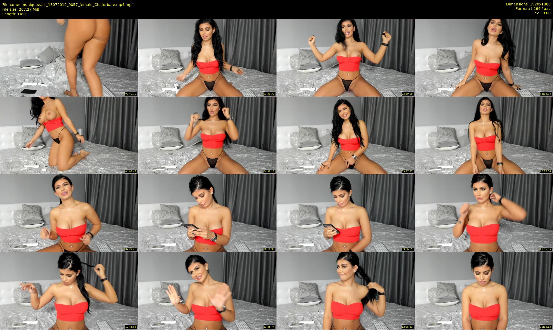 moniqueeass — 15 minute Chaturbate female cam show recording, 1080p, Jul 13, 2019