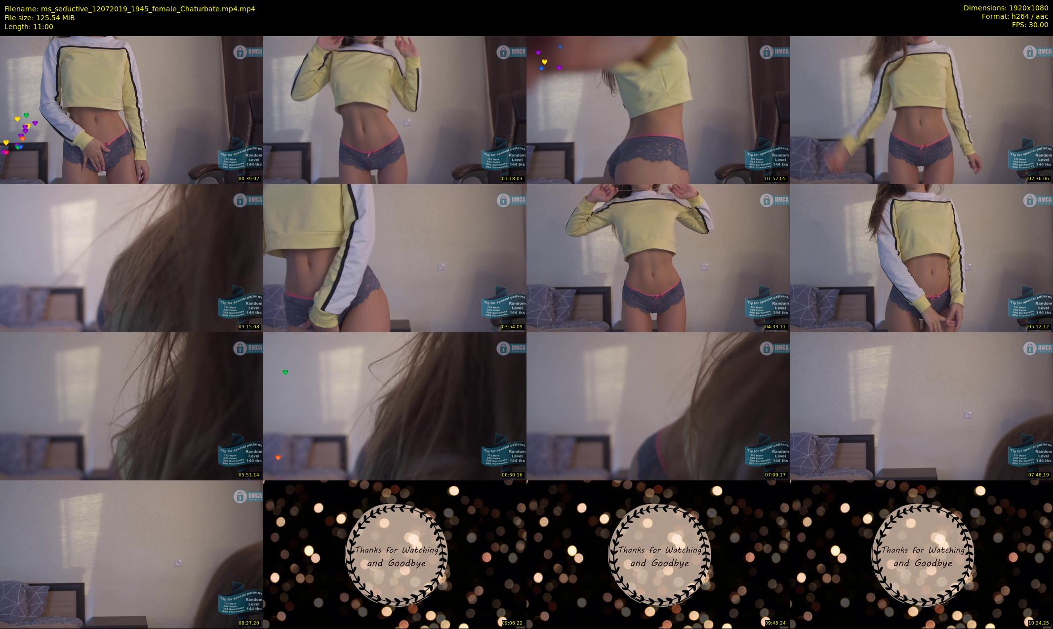 ms_seductive — 11 minute Chaturbate female cam show recording, 1080p, Jul 12, 2019