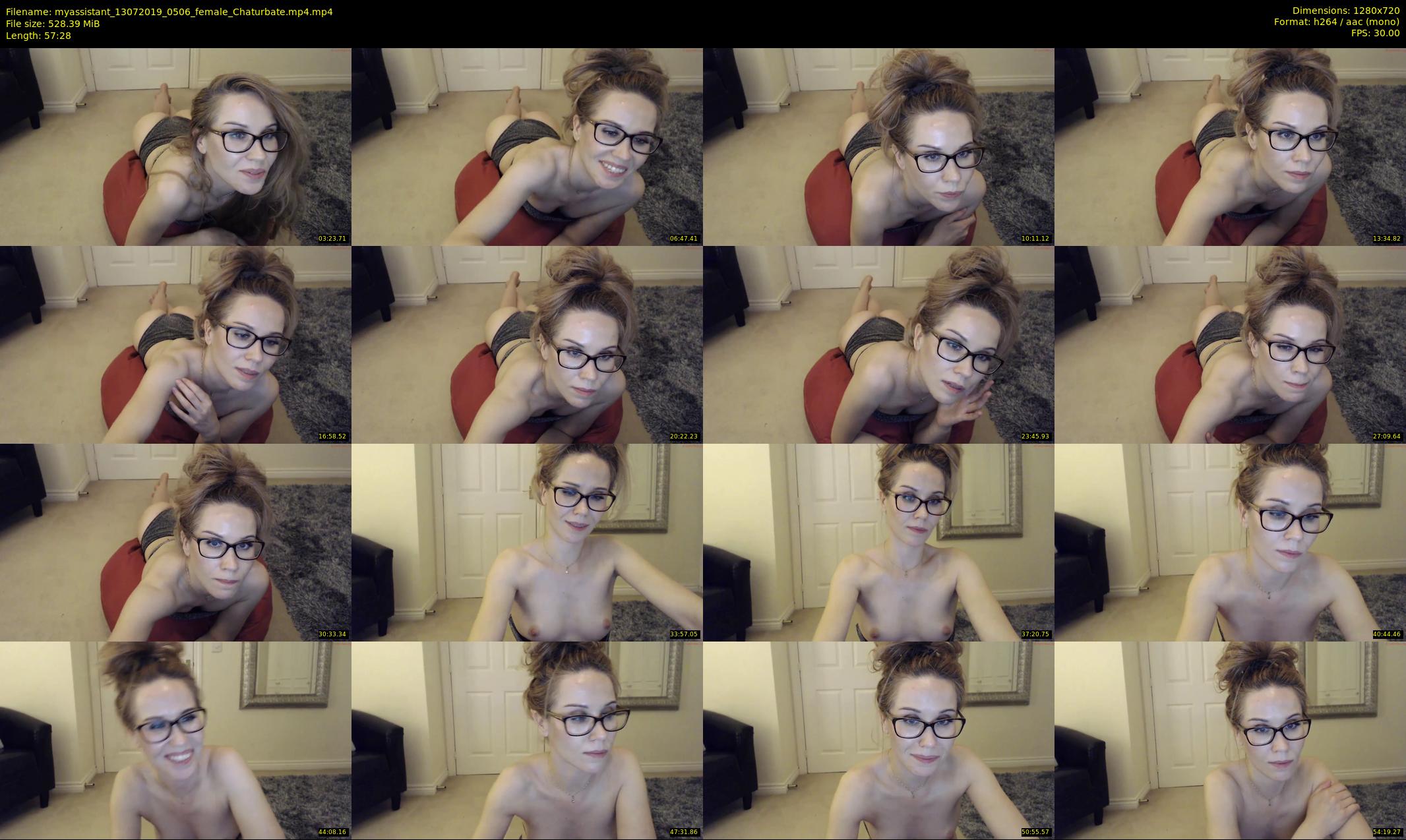 myassistant — 58 minute Chaturbate female cam show recording, 720p, Jul 13, 2019