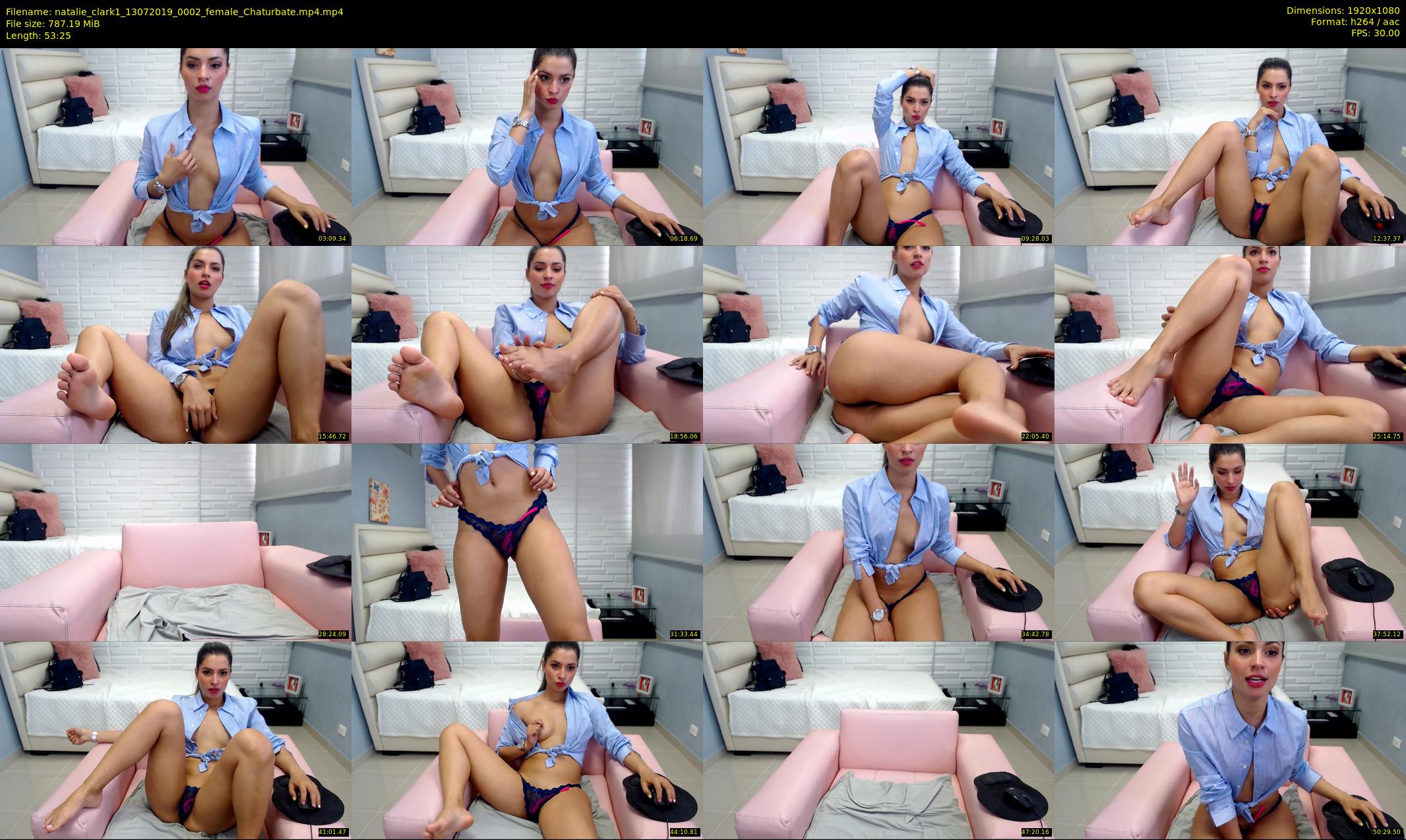natalie_clark1 — 54 minute Chaturbate female cam show recording, 1080p, Jul 13, 2019