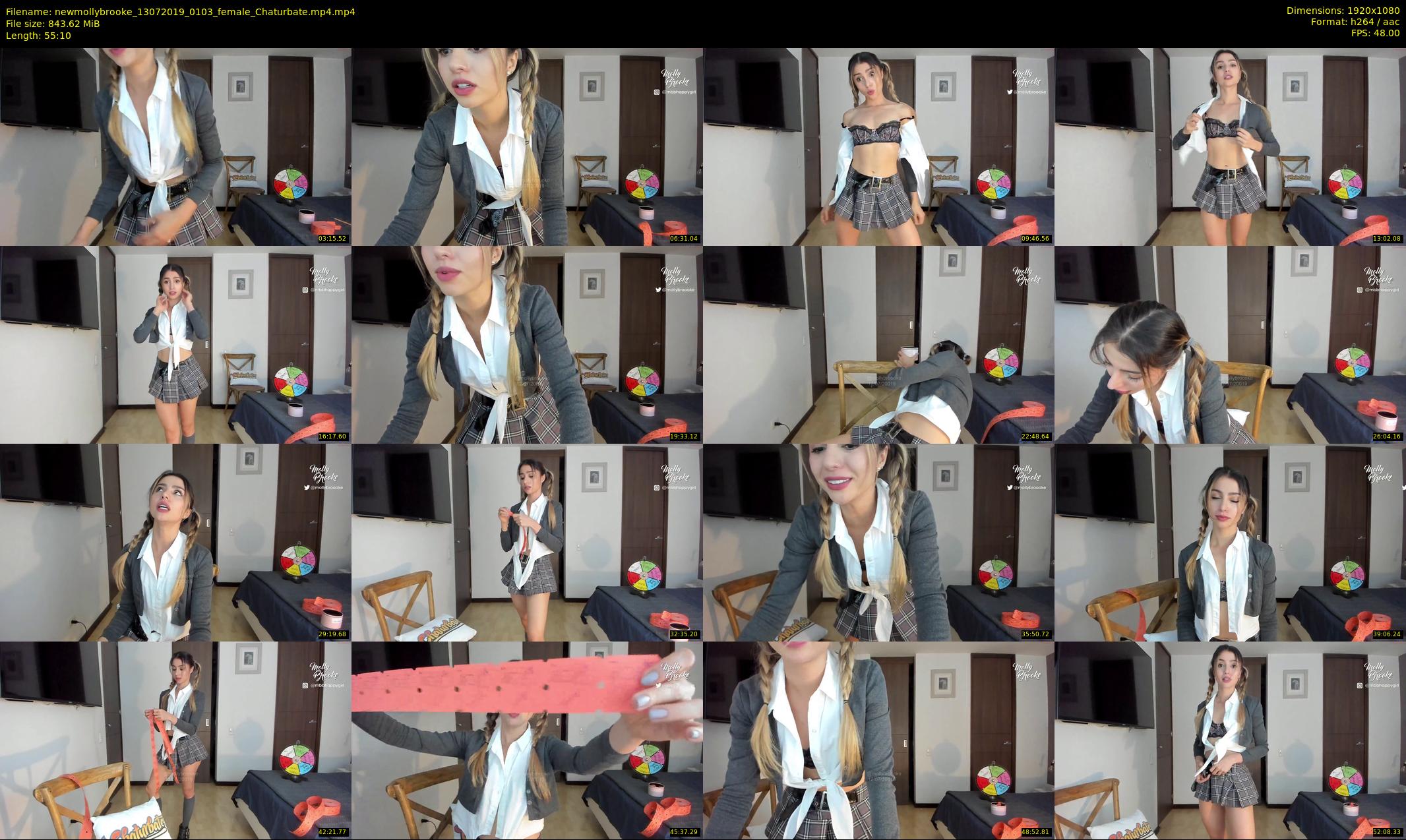 newmollybrooke — 56 minute Chaturbate female cam show recording, 1080p, Jul 13, 2019