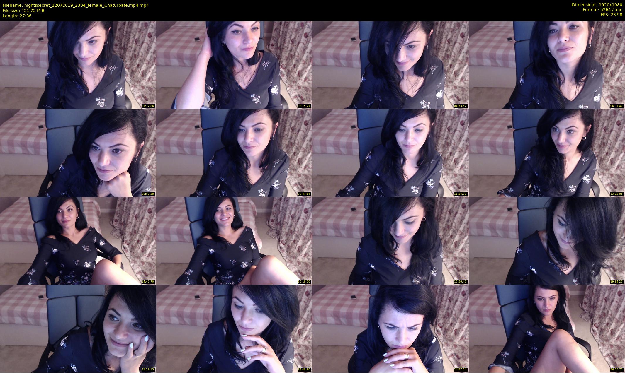 nightssecret — 28 minute Chaturbate female cam show recording, 1080p, Jul 12, 2019