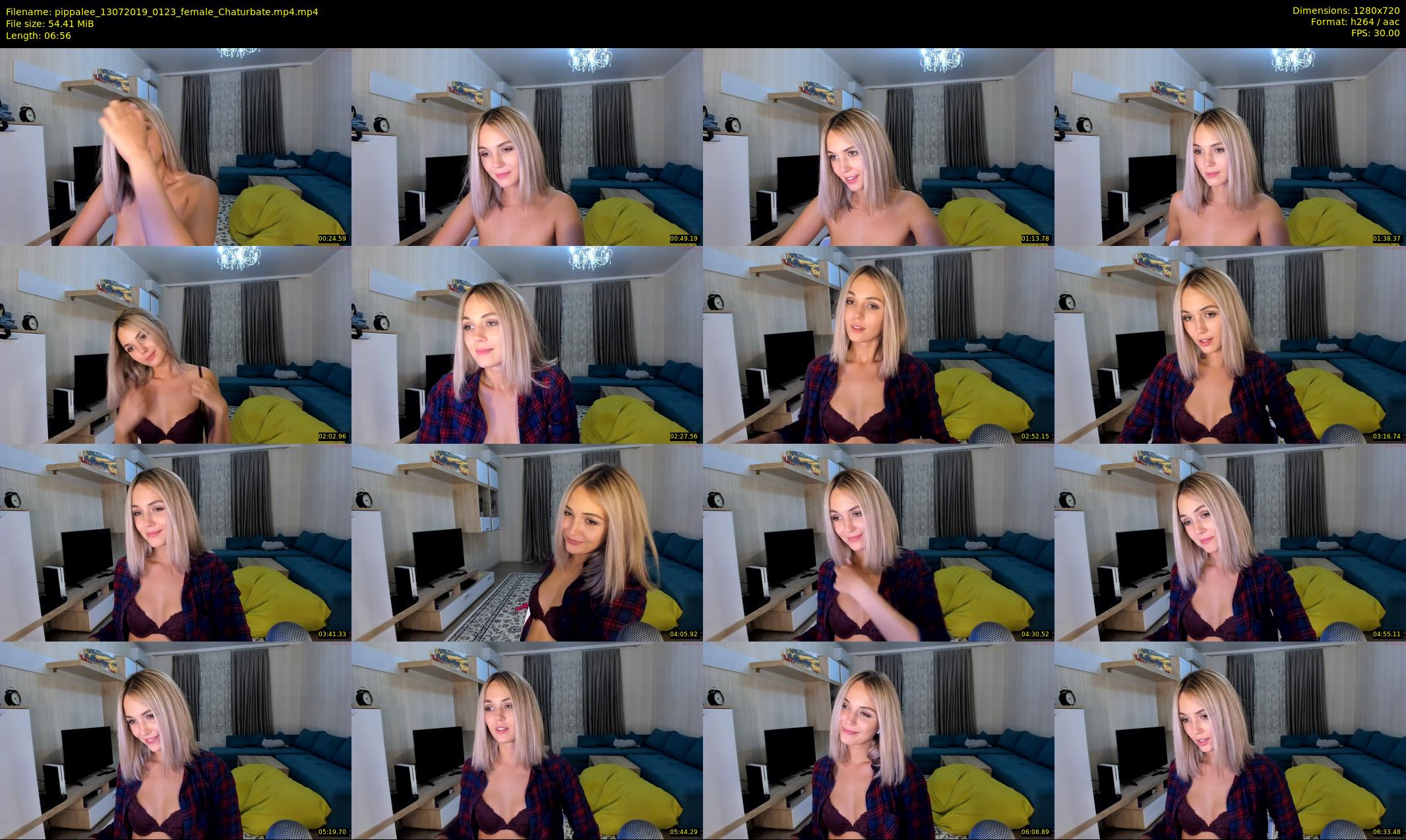 pippalee — 7 minute Chaturbate female cam show recording, 720p, Jul 13, 2019