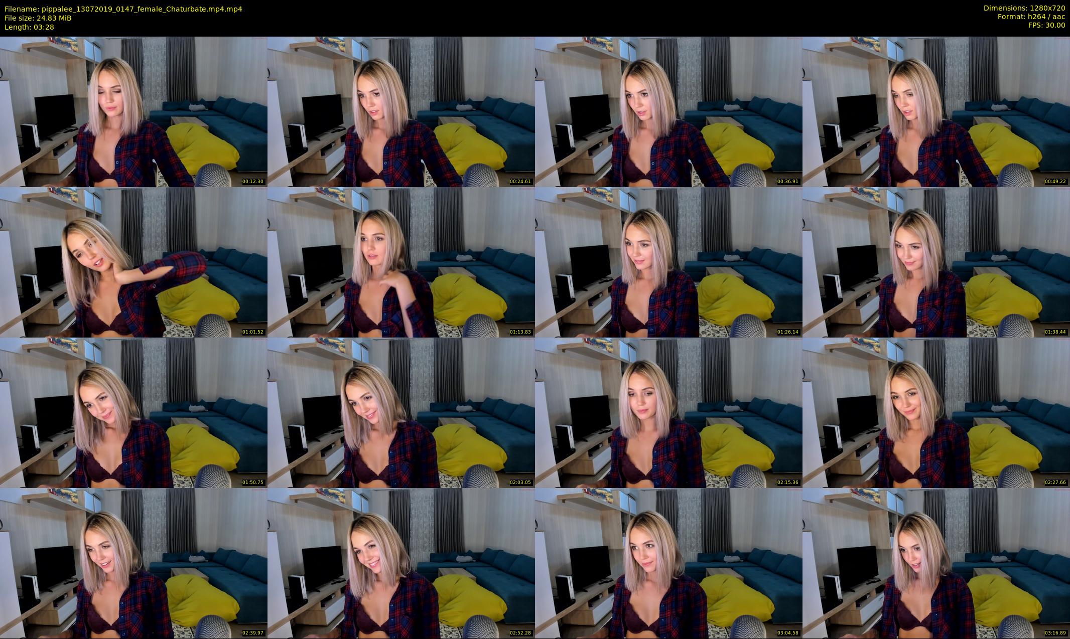 pippalee — 4 minute Chaturbate female cam show recording, 720p, Jul 13, 2019