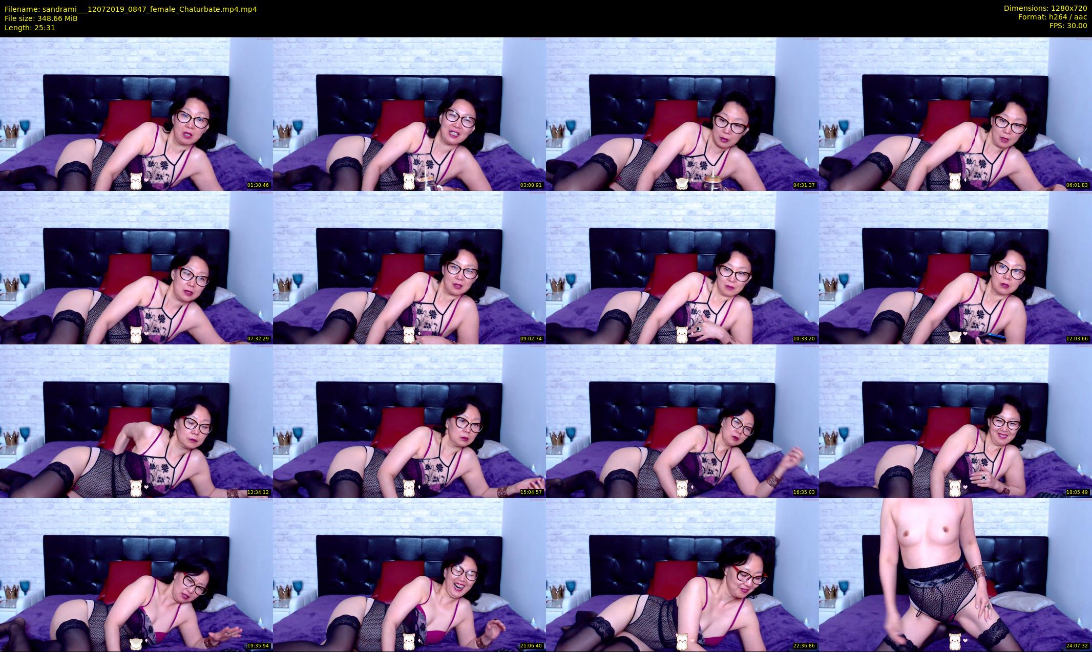 sandrami__ — 26 minute Chaturbate female cam show recording, 720p, Jul 12, 2019