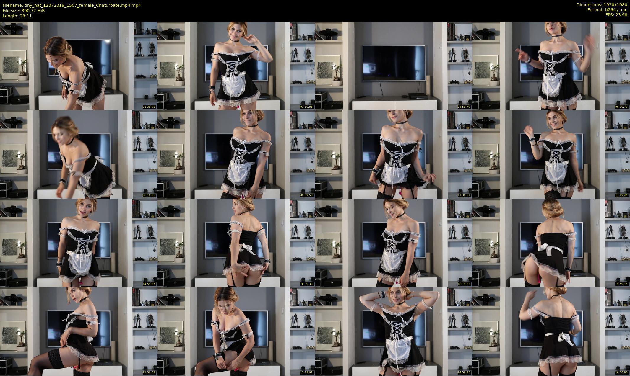 tiny_hat — 29 minute Chaturbate female cam show recording, 1080p, Jul 12, 2019
