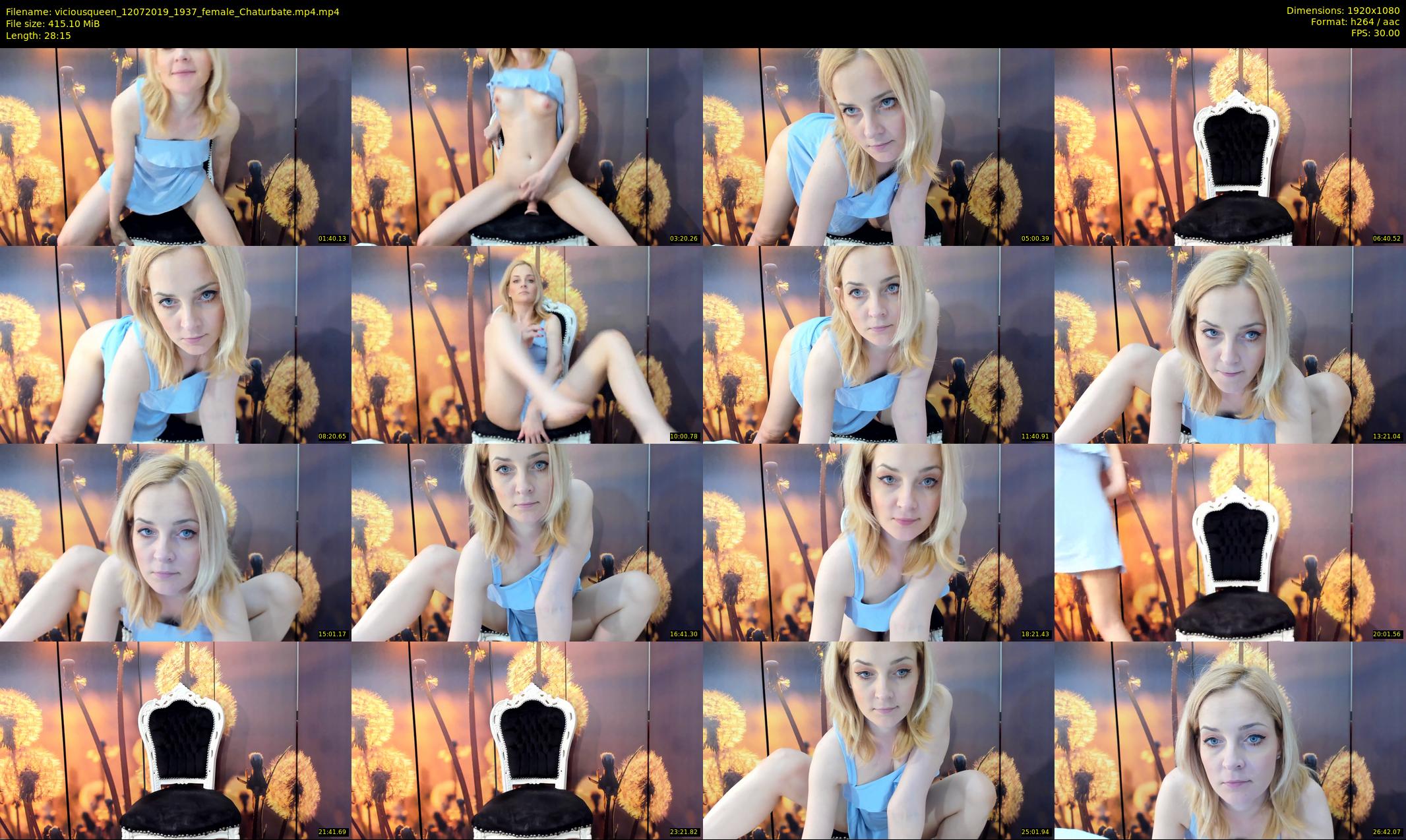 viciousqueen — 29 minute Chaturbate female cam show recording, 1080p, Jul 12, 2019