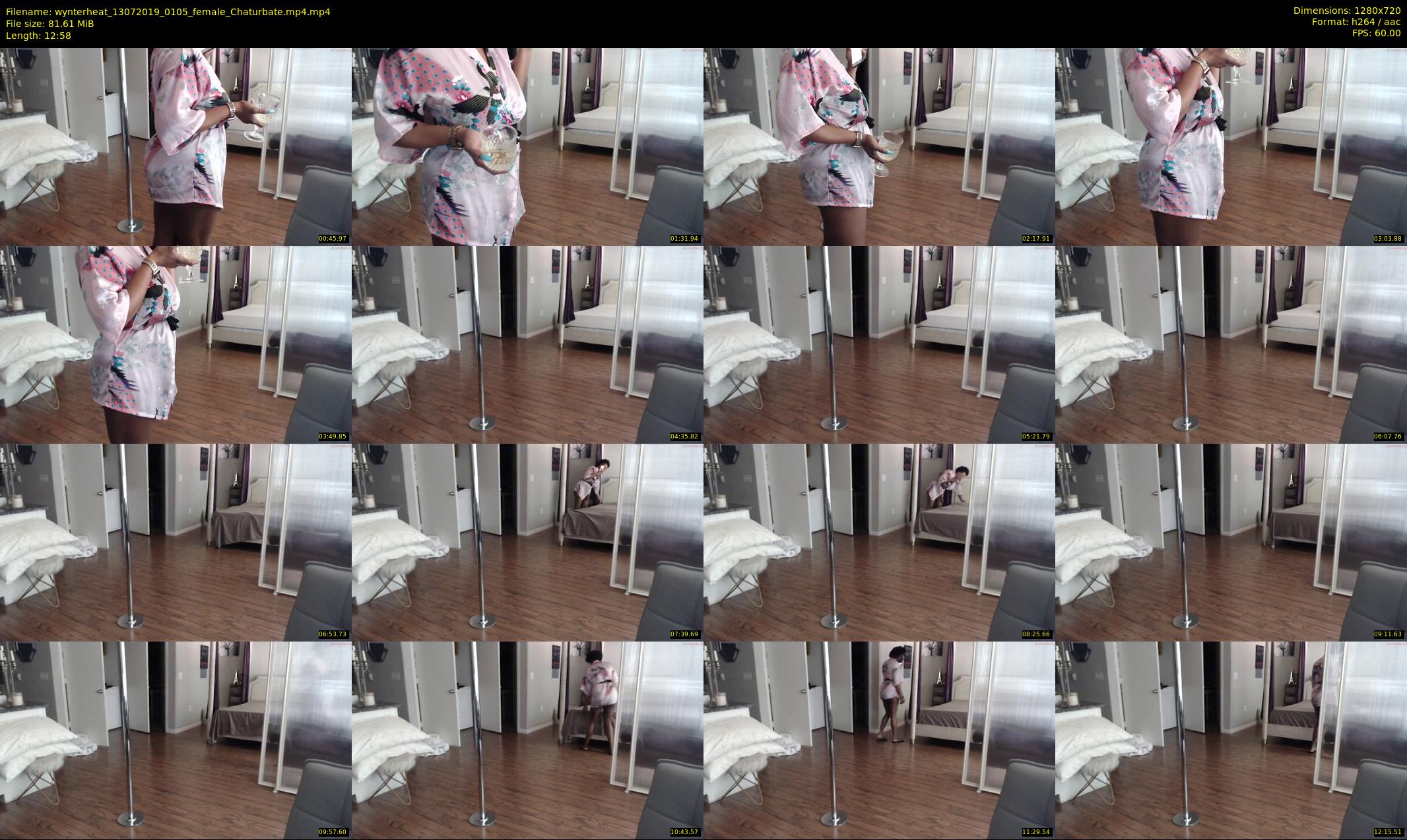 wynterheat — 13 minute Chaturbate female cam show recording, 720p, Jul 13, 2019