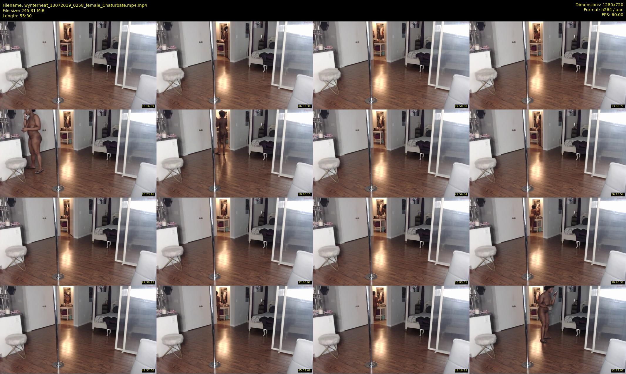 wynterheat — 56 minute Chaturbate female cam show recording, 720p, Jul 13, 2019