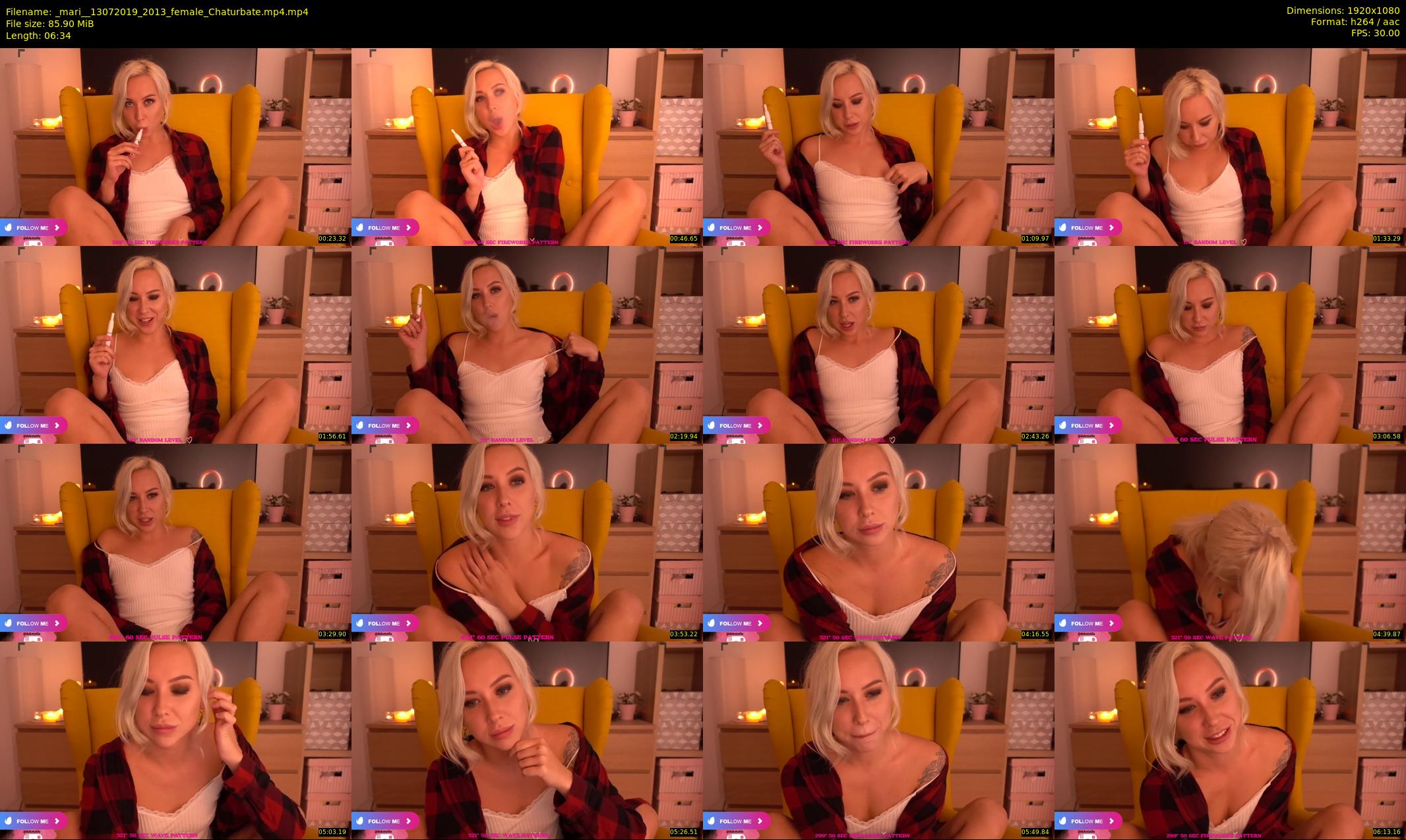 _mari_ — 7 minute Chaturbate female cam show recording, 1080p, Jul 13, 2019