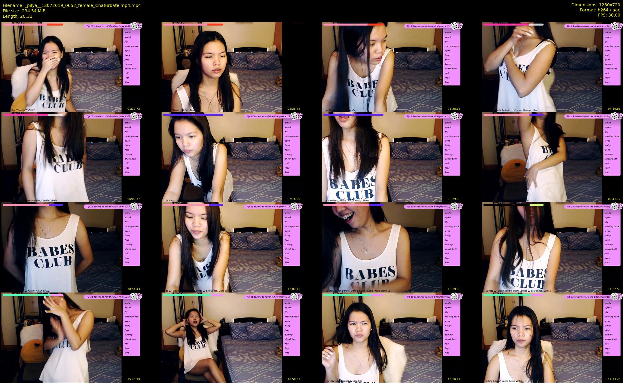 _pilya_ — 21 minute Chaturbate female cam show recording, 720p, Jul 13, 2019