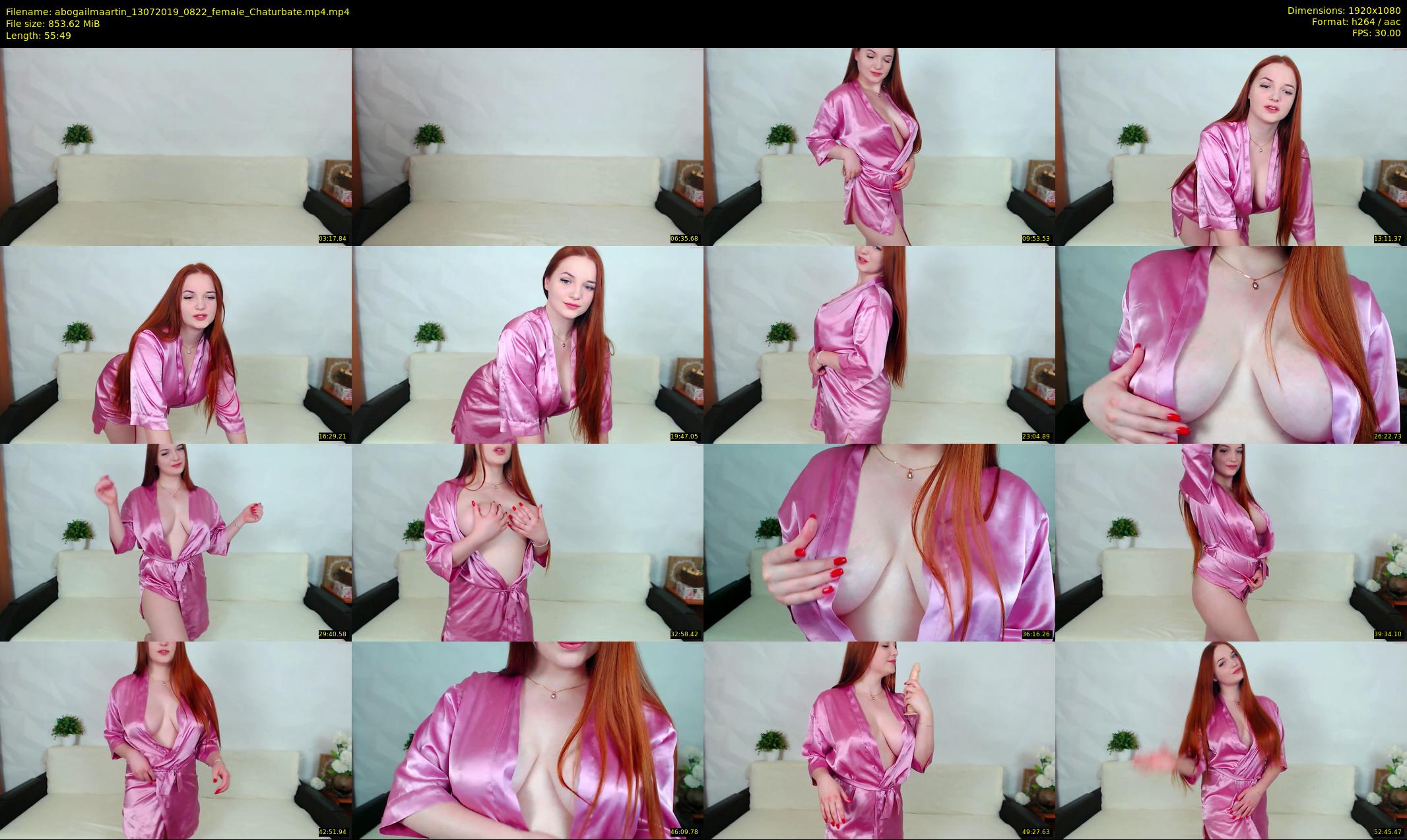 abogailmaartin — 56 minute Chaturbate female cam show recording, 1080p, Jul 13, 2019