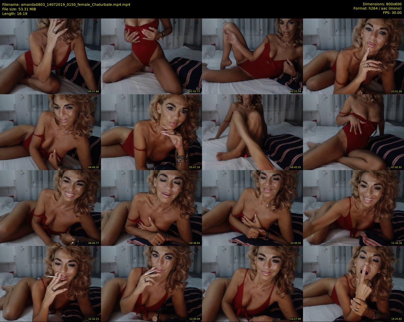 amanda0803 — 17 minute Chaturbate female cam show recording, 480p, Jul 14, 2019
