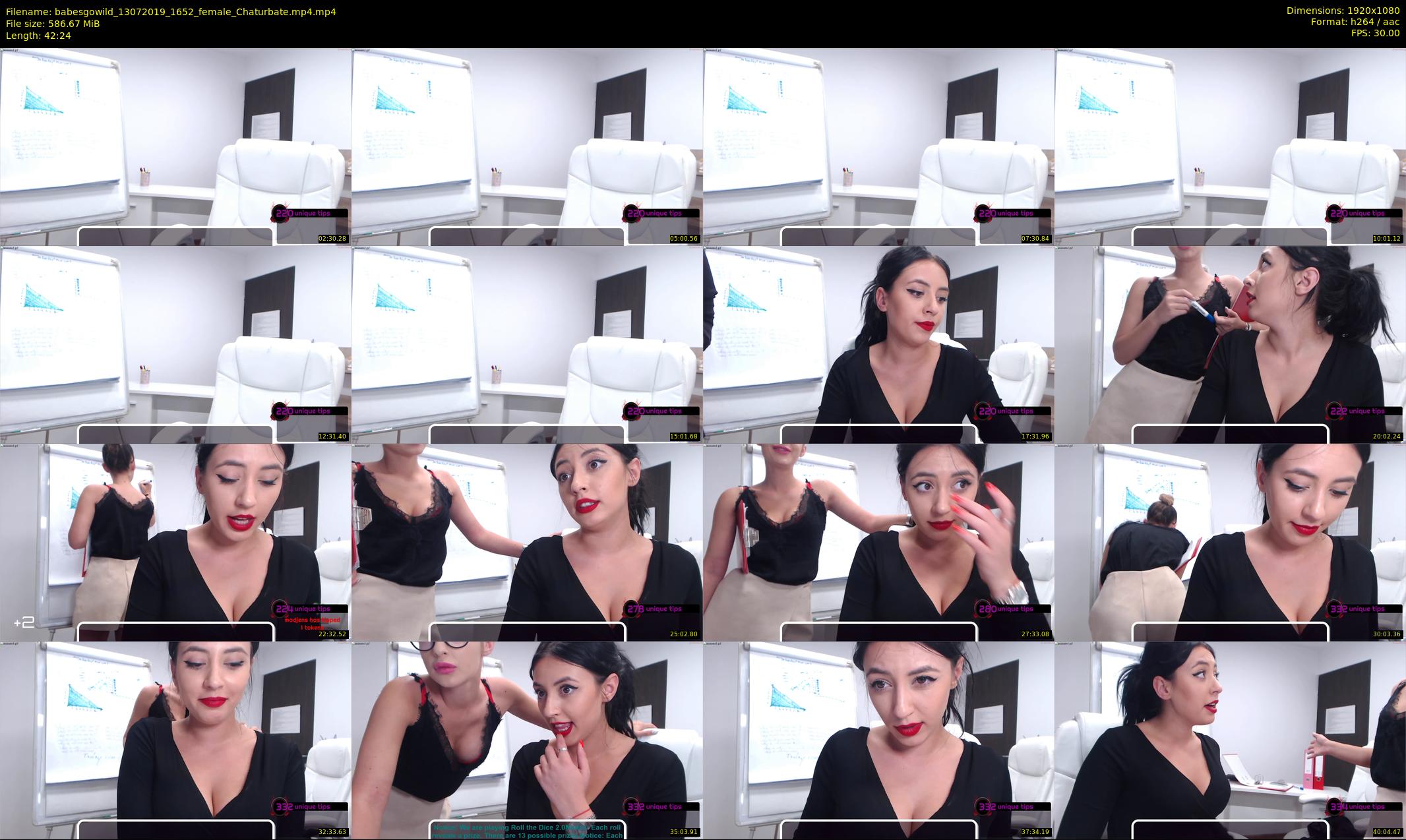 babesgowild — 43 minute Chaturbate couple cam show recording, 1080p, Jul 13, 2019
