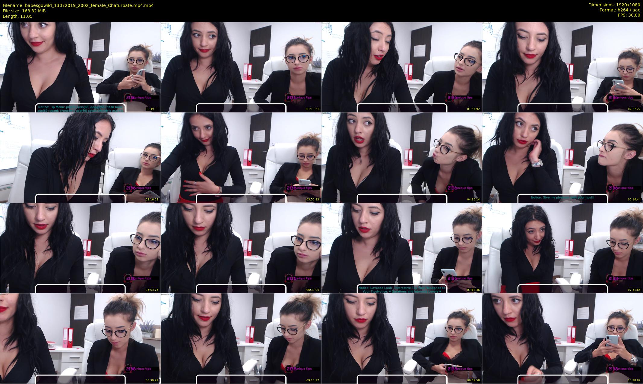babesgowild — 12 minute Chaturbate couple cam show recording, 1080p, Jul 13, 2019
