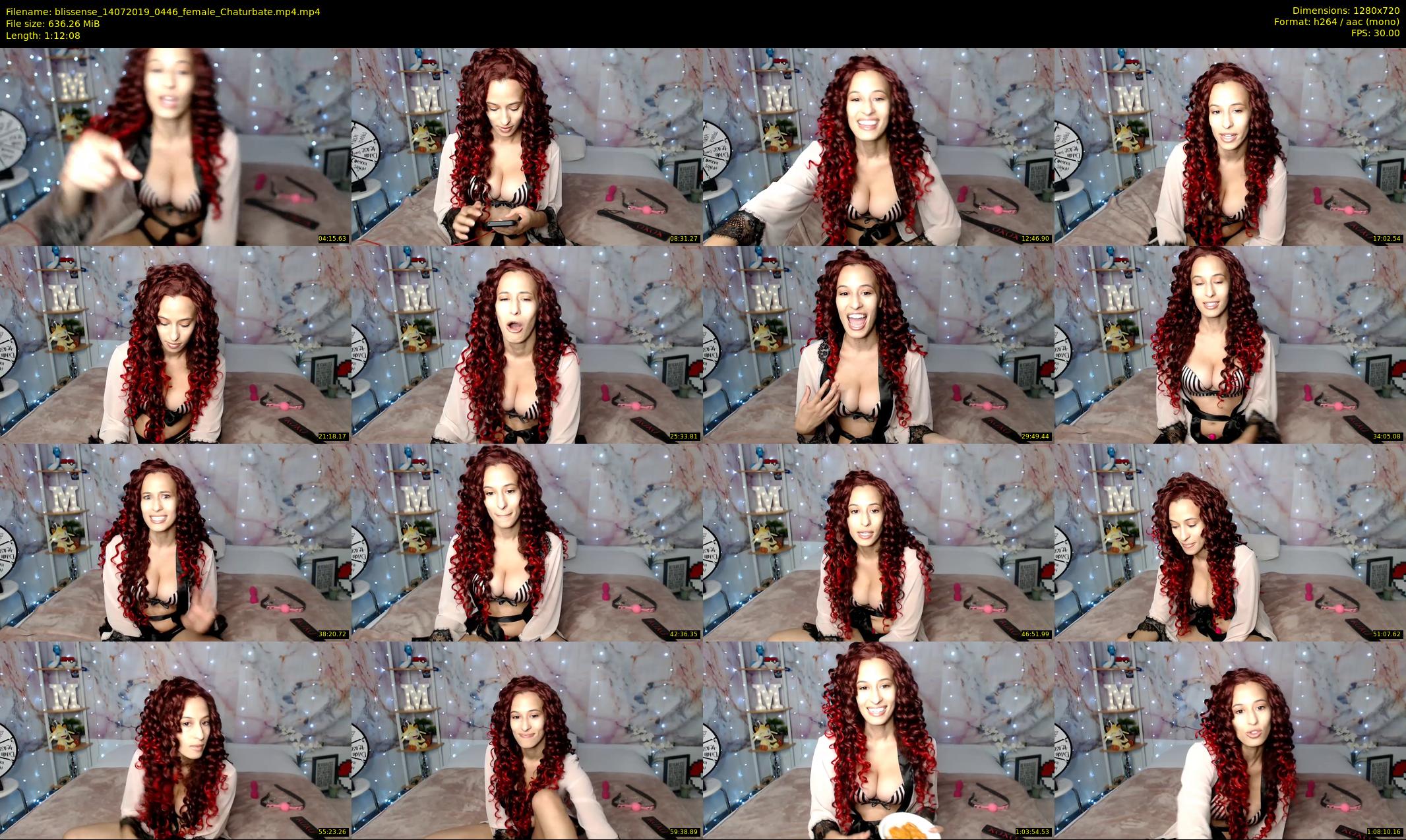 blissense — 73 minute Chaturbate female cam show recording, 720p, Jul 14, 2019