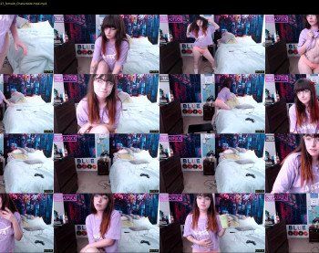 blueasfuck — 56 minute Chaturbate female cam show recording, 1080p, Jul 13, 2019