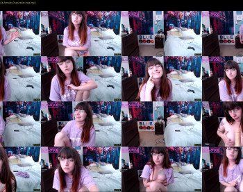 blueasfuck — 56 minute Chaturbate female cam show recording, 1080p, Jul 13, 2019