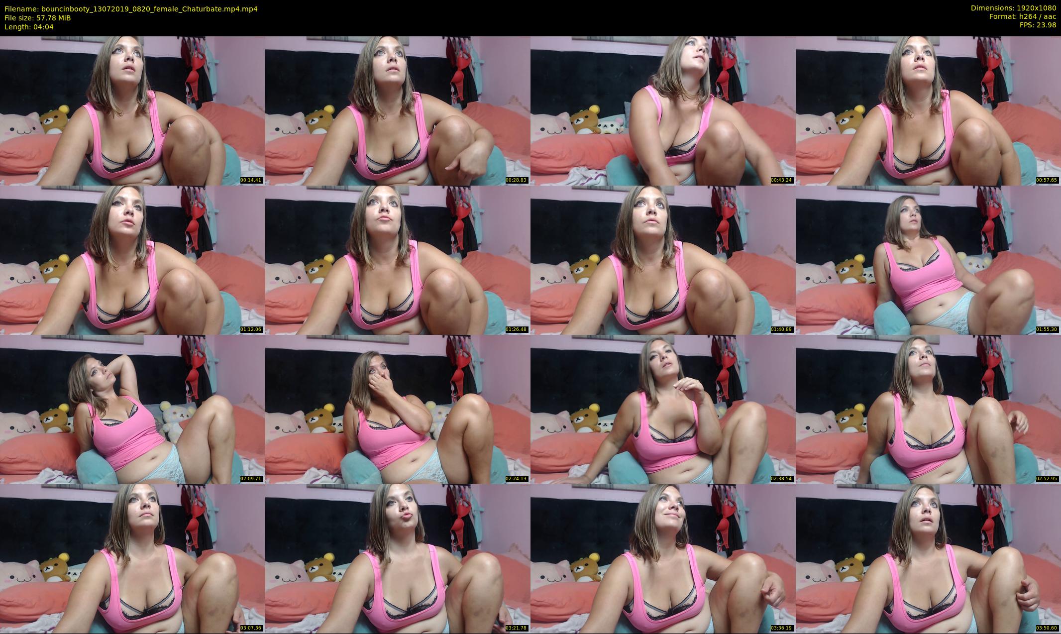 bouncinbooty — 5 minute Chaturbate female cam show recording, 1080p, Jul 13, 2019