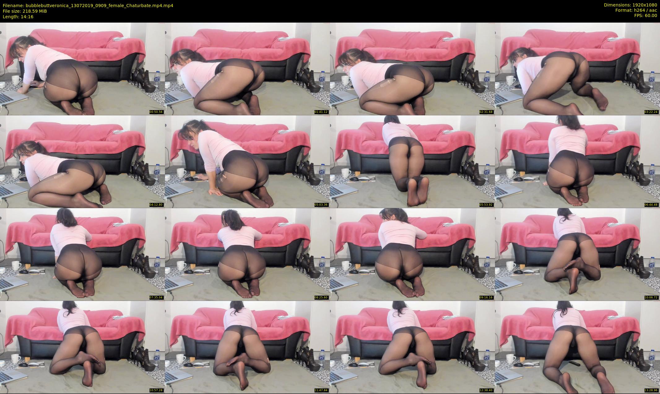bubblebuttveronica — 15 minute Chaturbate female cam show recording, 1080p, Jul 13, 2019