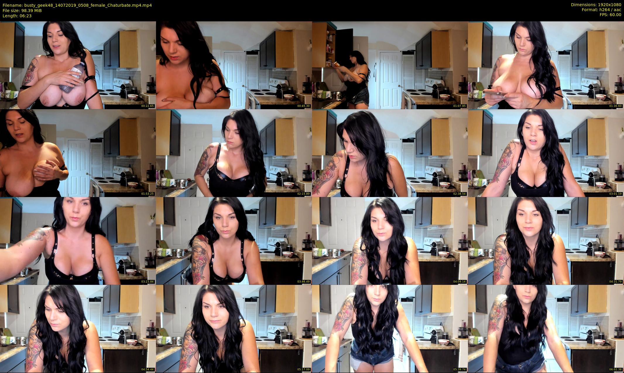 busty_geek48 — 7 minute Chaturbate female cam show recording, 1080p, Jul 14, 2019