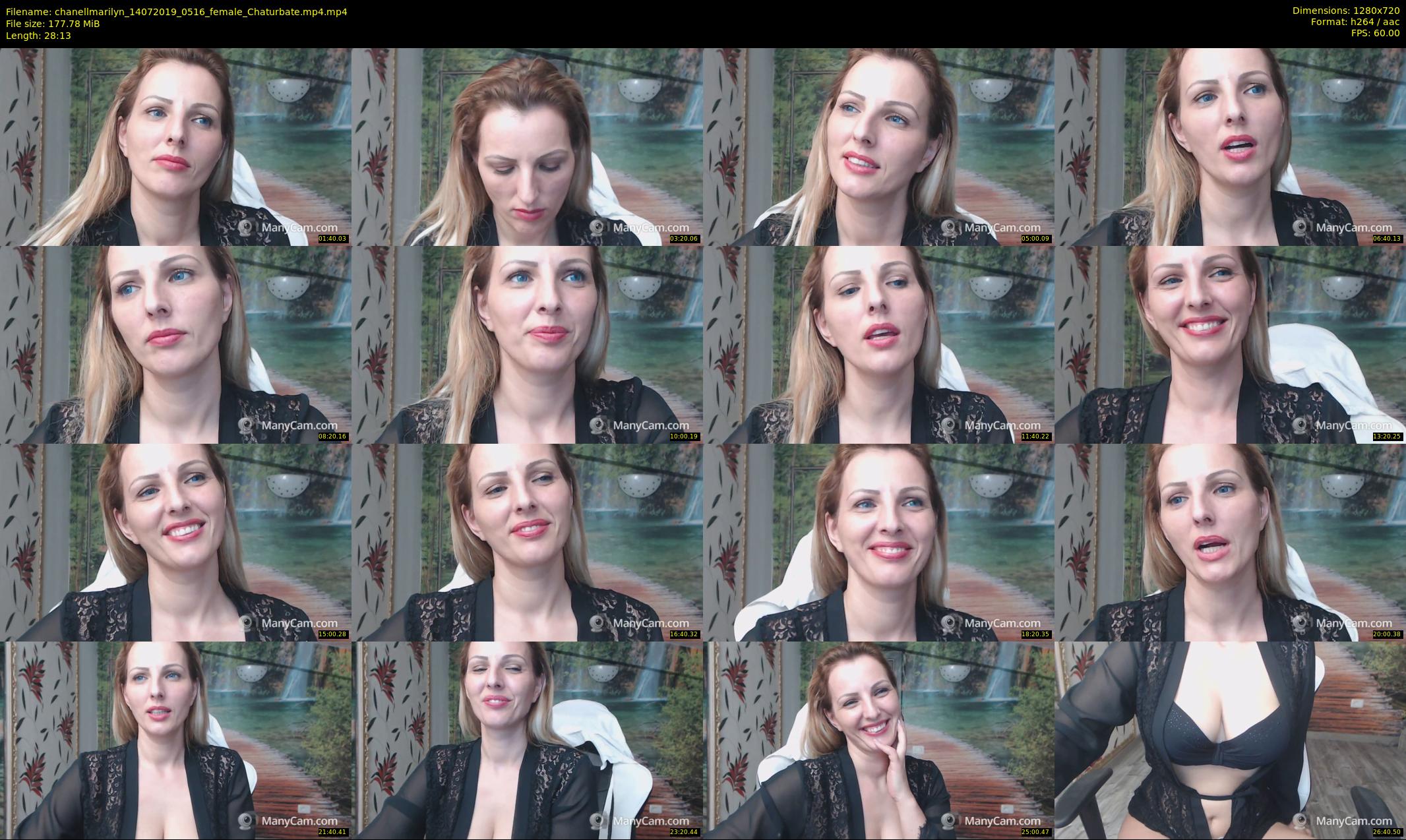 chanellmarilyn — 29 minute Chaturbate female cam show recording, 720p, Jul 14, 2019