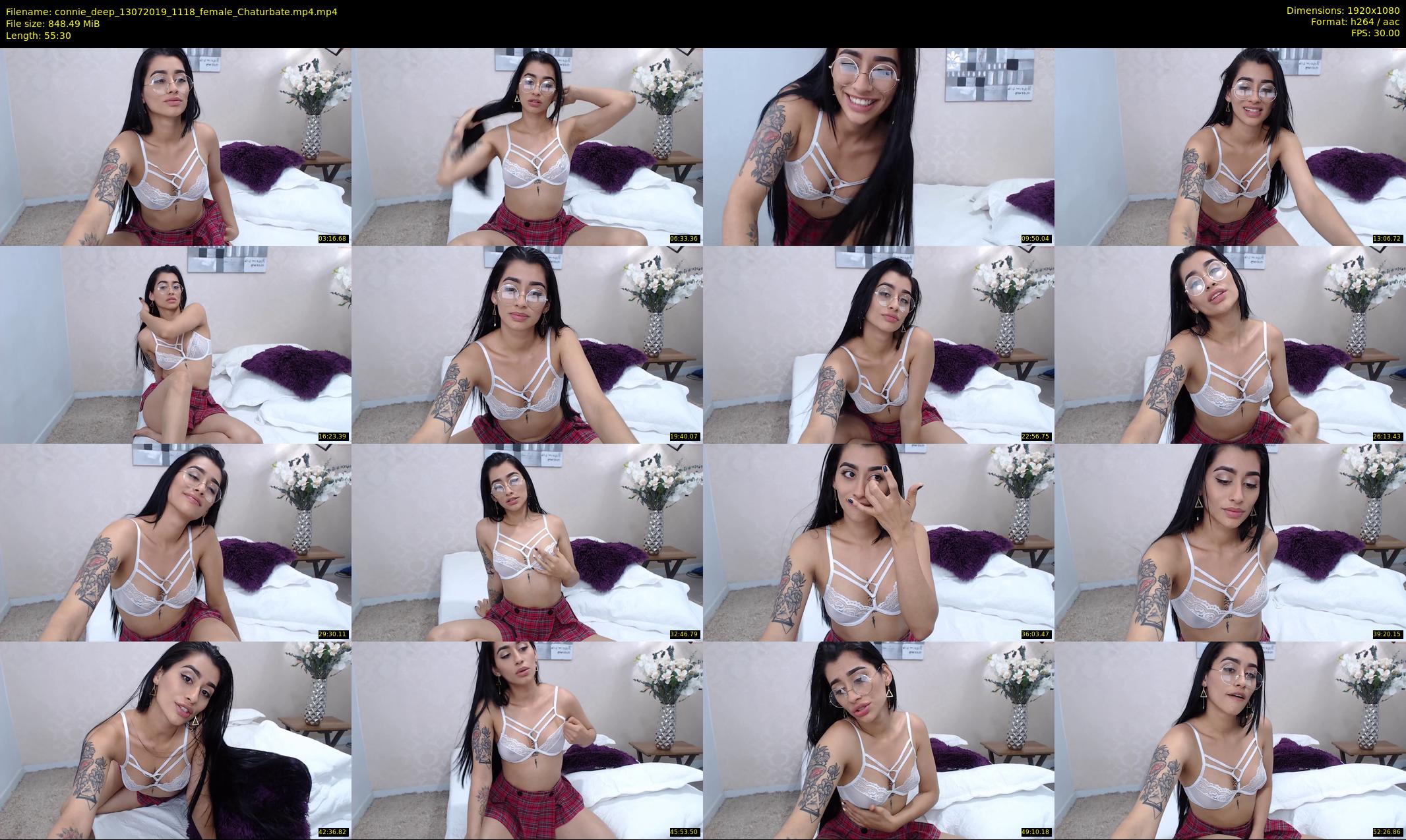 connie_deep — 56 minute Chaturbate female cam show recording, 1080p, Jul 13, 2019