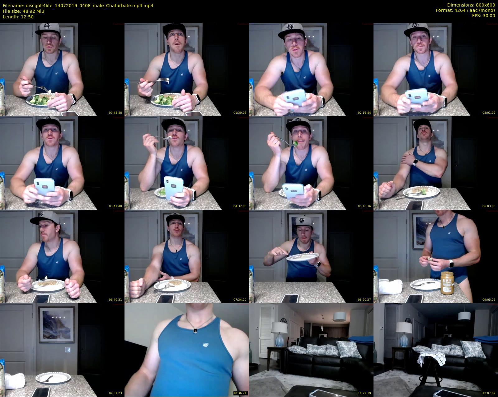 discgolf4life — 13 minute Chaturbate male cam show recording, 480p, Jul 14, 2019