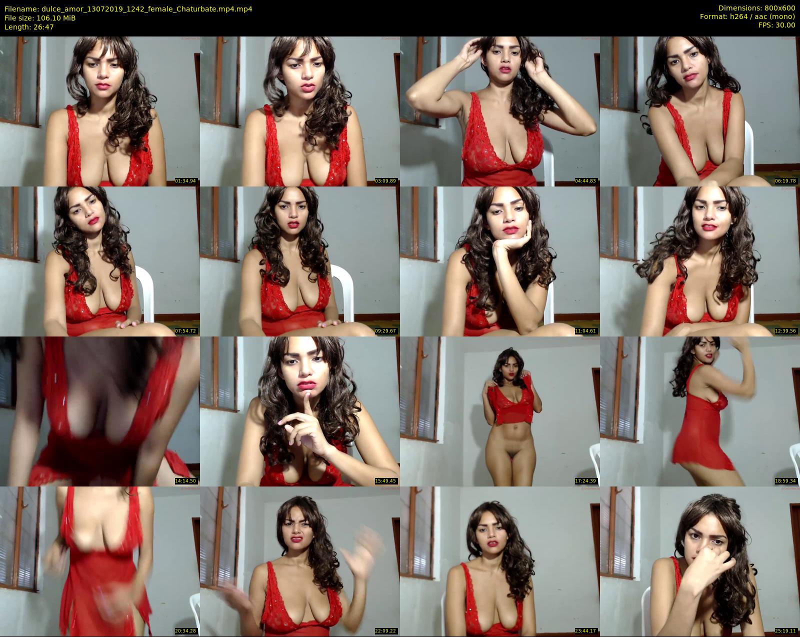 dulce_amor — 27 minute Chaturbate female cam show recording, 480p, Jul 13, 2019