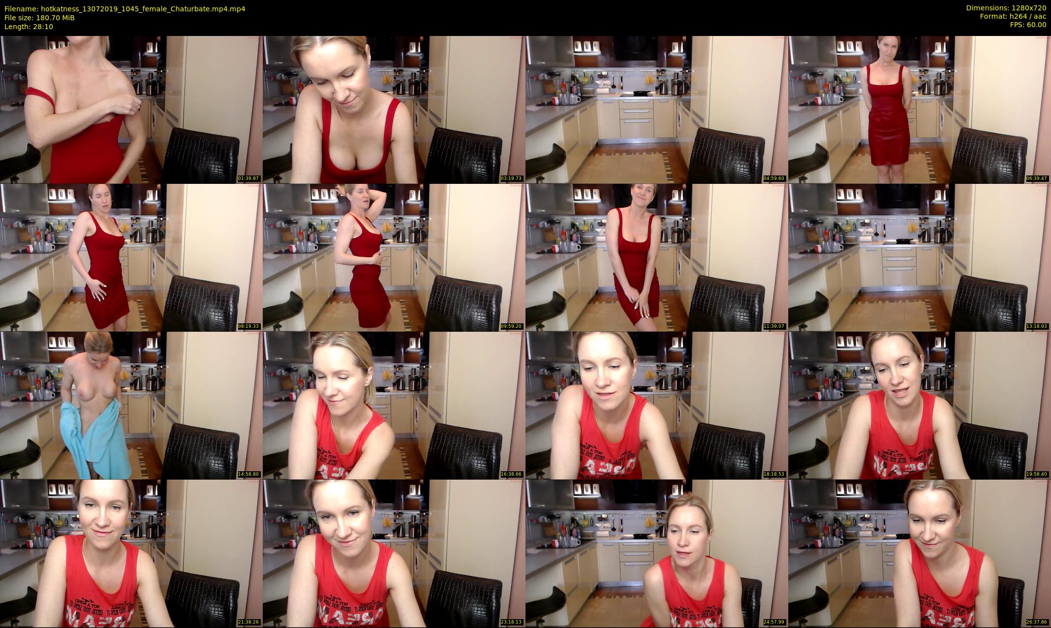 hotkatness — 29 minute Chaturbate female cam show recording, 720p, Jul 13, 2019