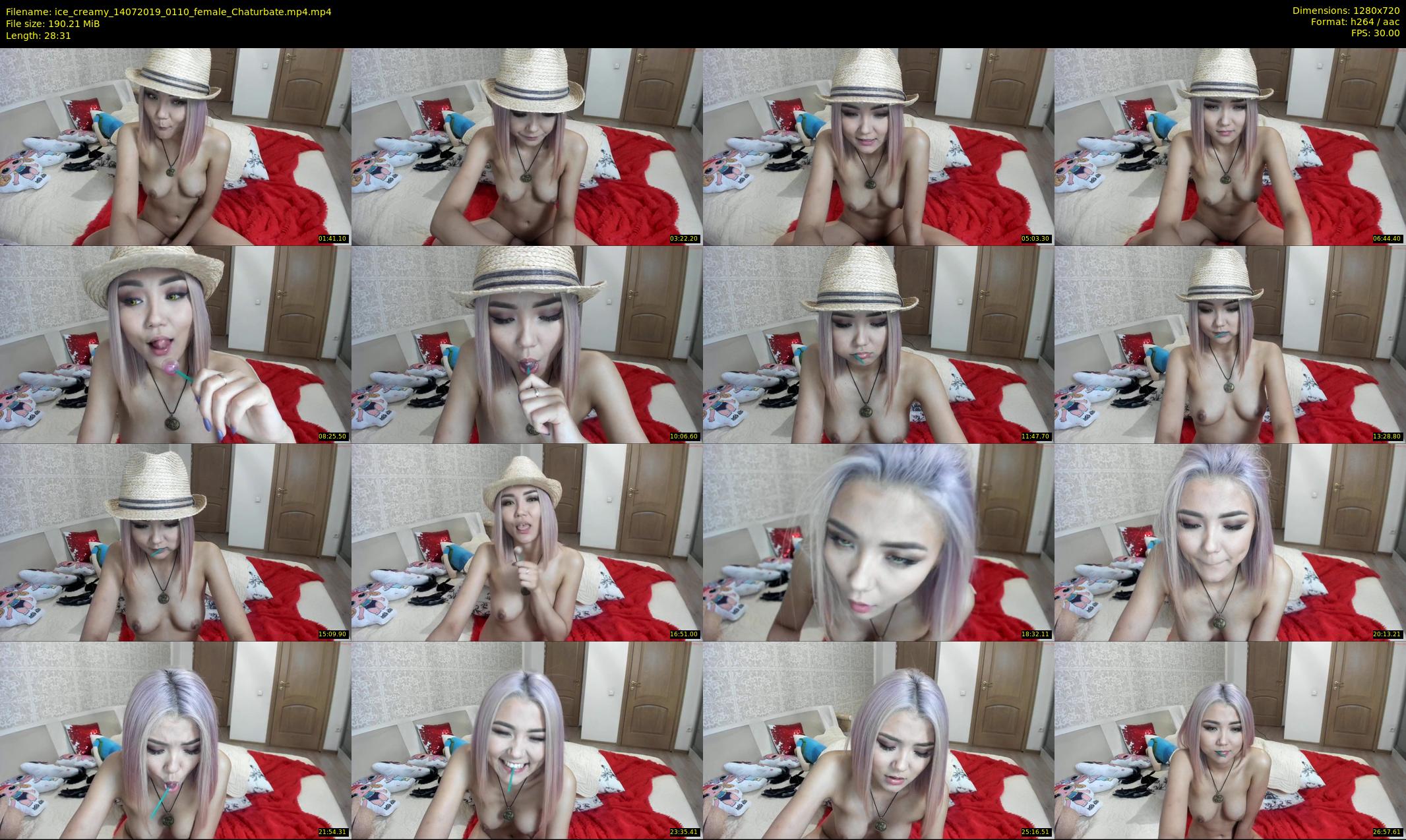 ice_creamy — 29 minute Chaturbate female cam show recording, 720p, Jul 14, 2019