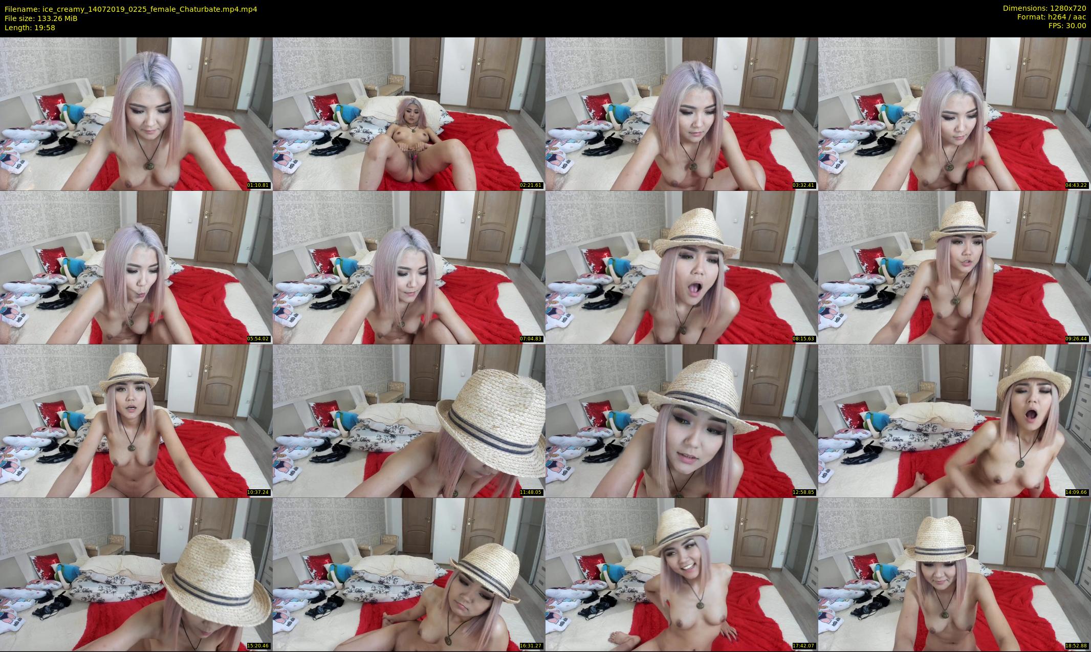 ice_creamy — 20 minute Chaturbate female cam show recording, 720p, Jul 14, 2019
