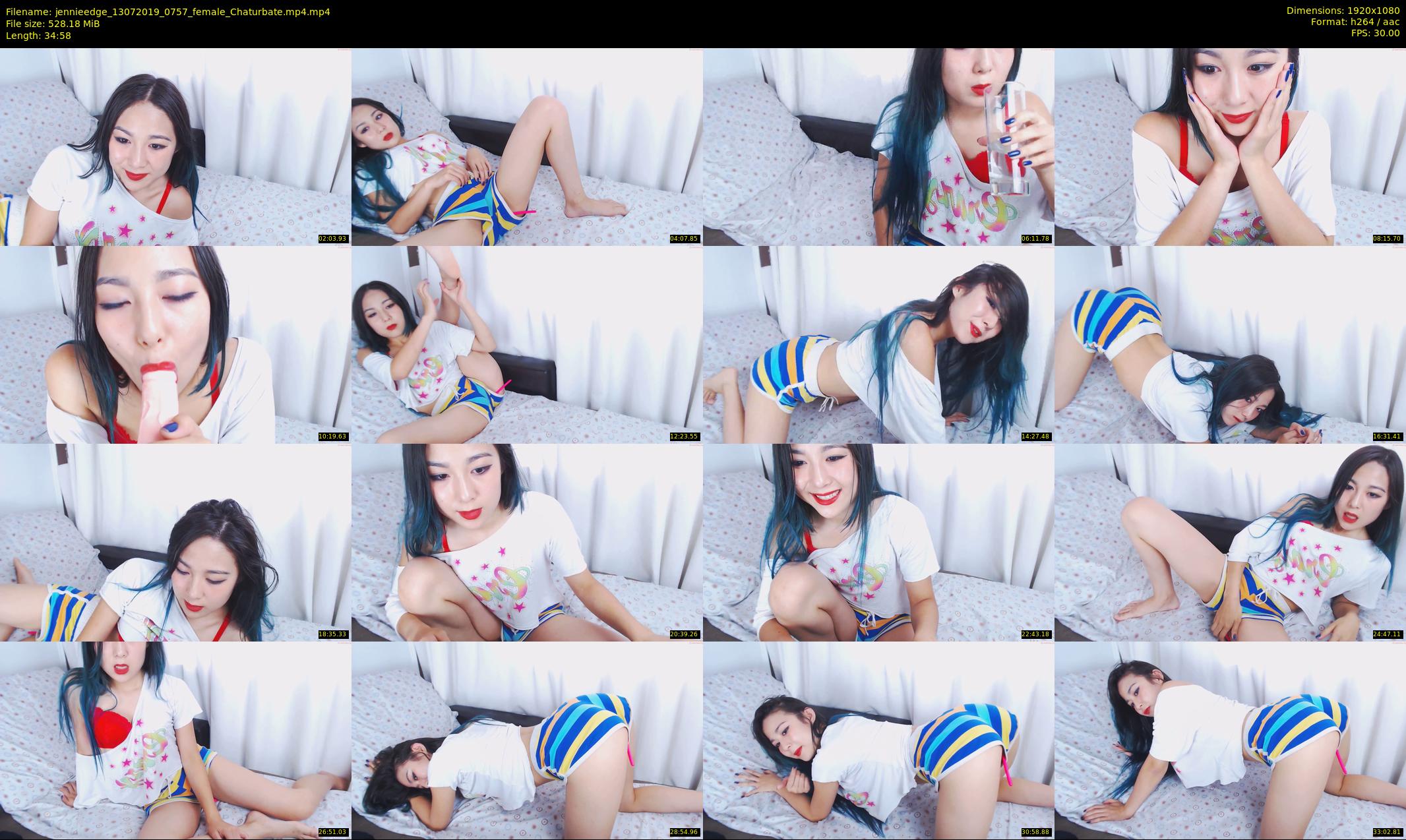 jennieedge — 35 minute Chaturbate female cam show recording, 1080p, Jul 13, 2019