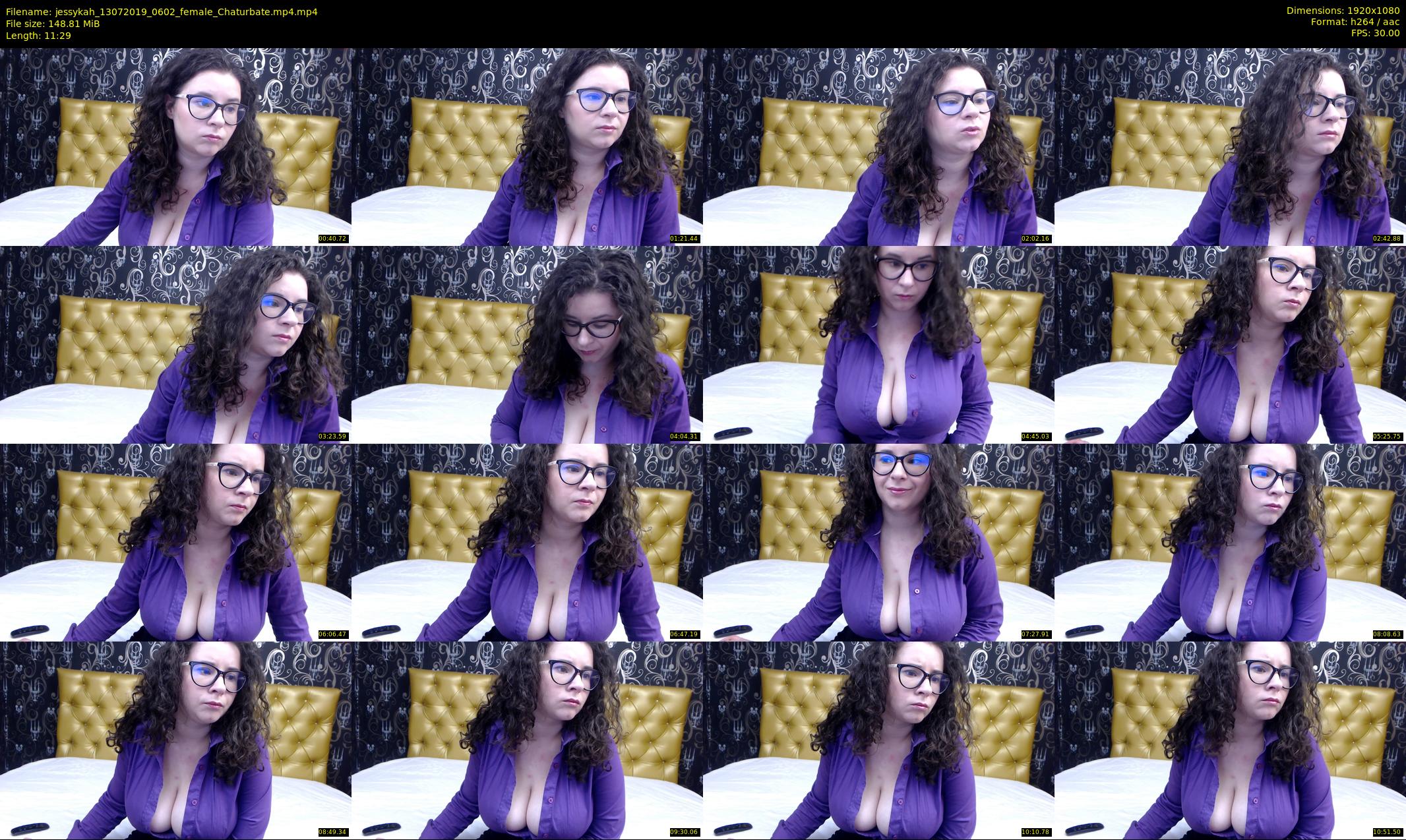 jessykah — 12 minute Chaturbate female cam show recording, 1080p, Jul 13, 2019