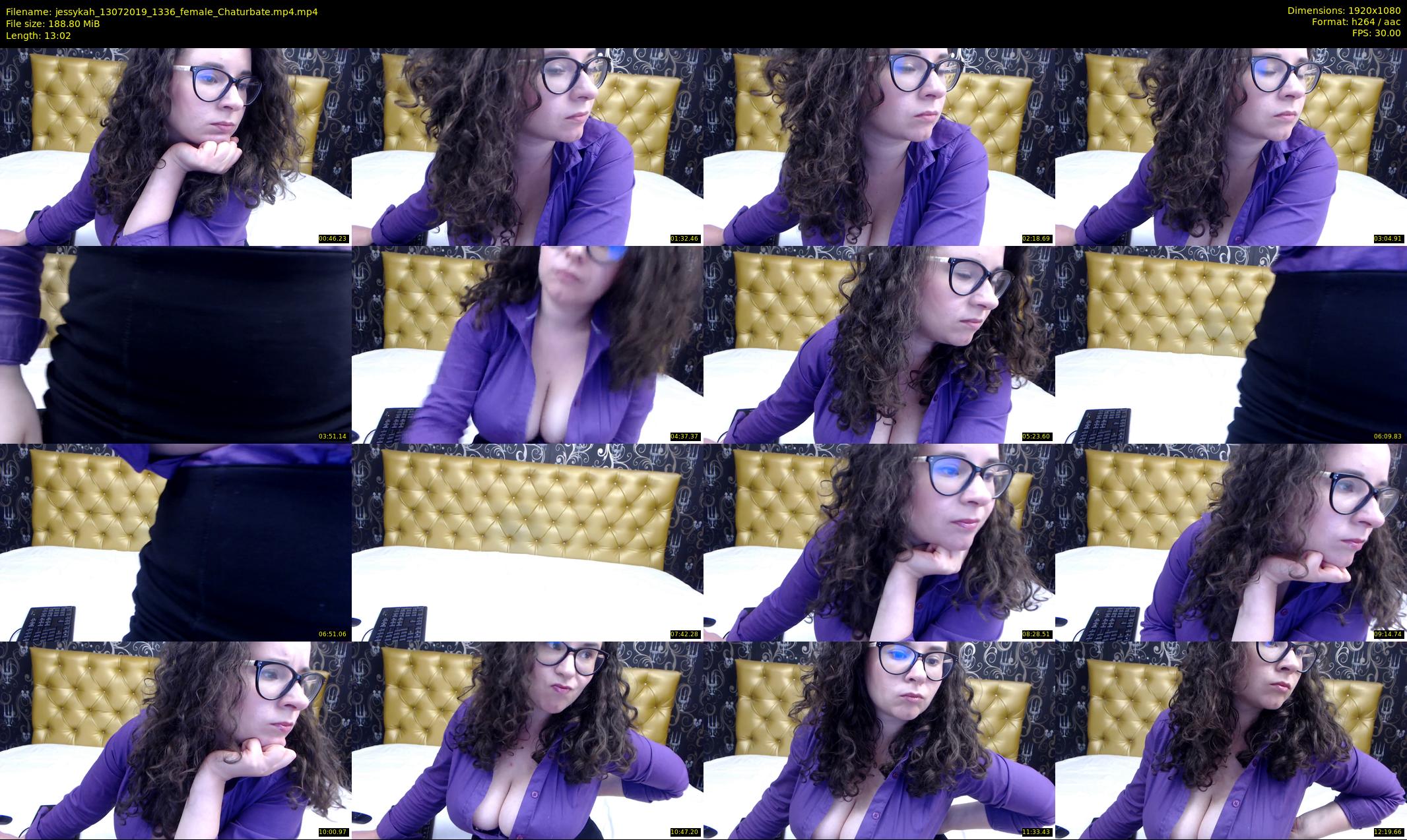 jessykah — 14 minute Chaturbate female cam show recording, 1080p, Jul 13, 2019