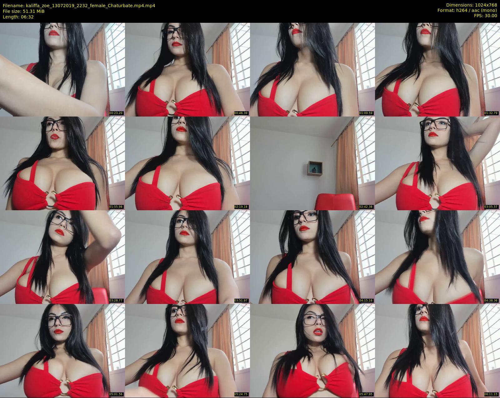 kaliffa_zoe — 7 minute Chaturbate female cam show recording, 720p, Jul 13, 2019