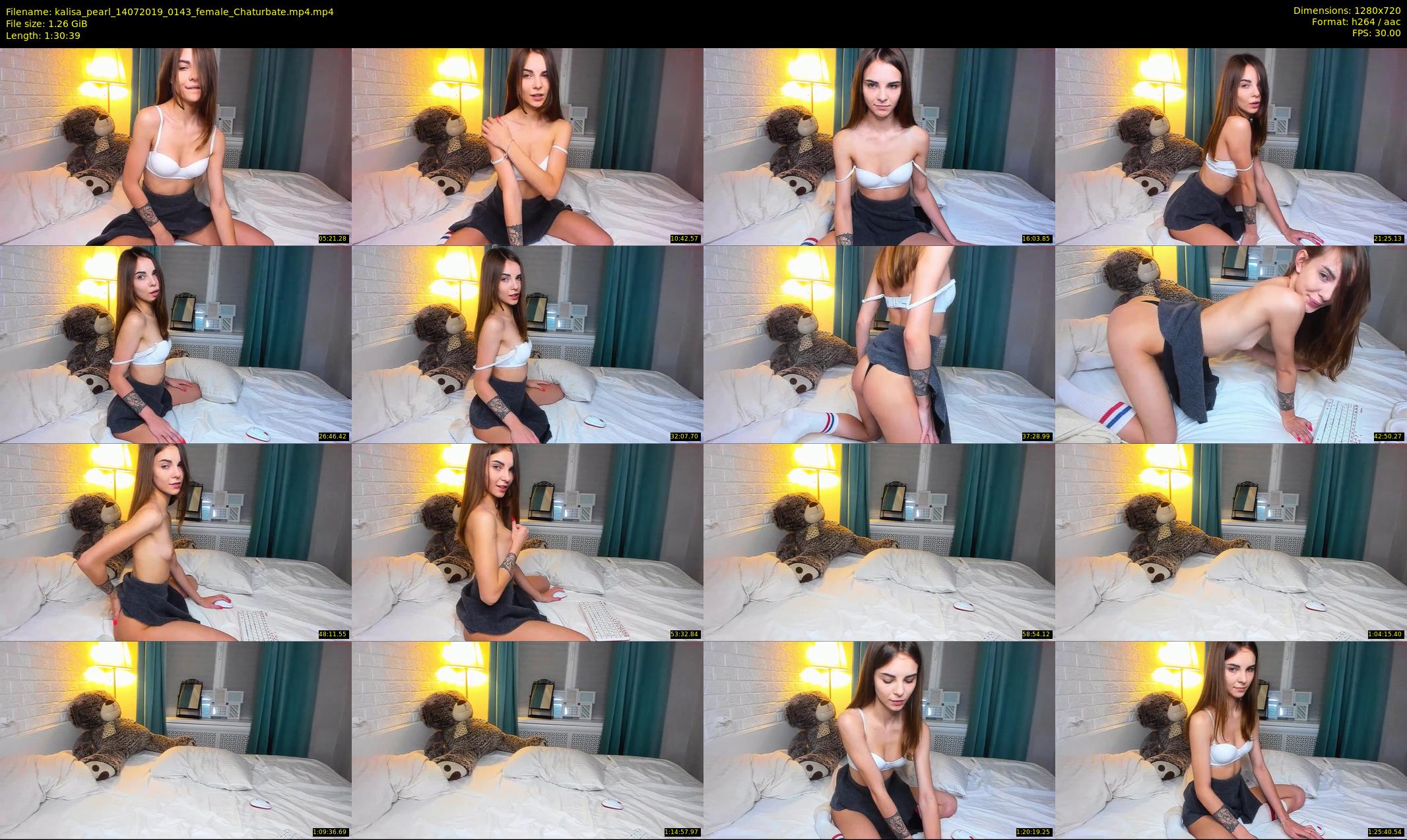 kalisa_pearl — 91 minute Chaturbate female cam show recording, 720p, Jul 14, 2019