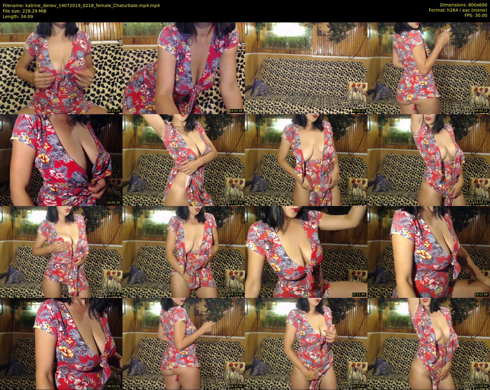 katrine_denev — 35 minute Chaturbate female cam show recording, 480p, Jul 14, 2019